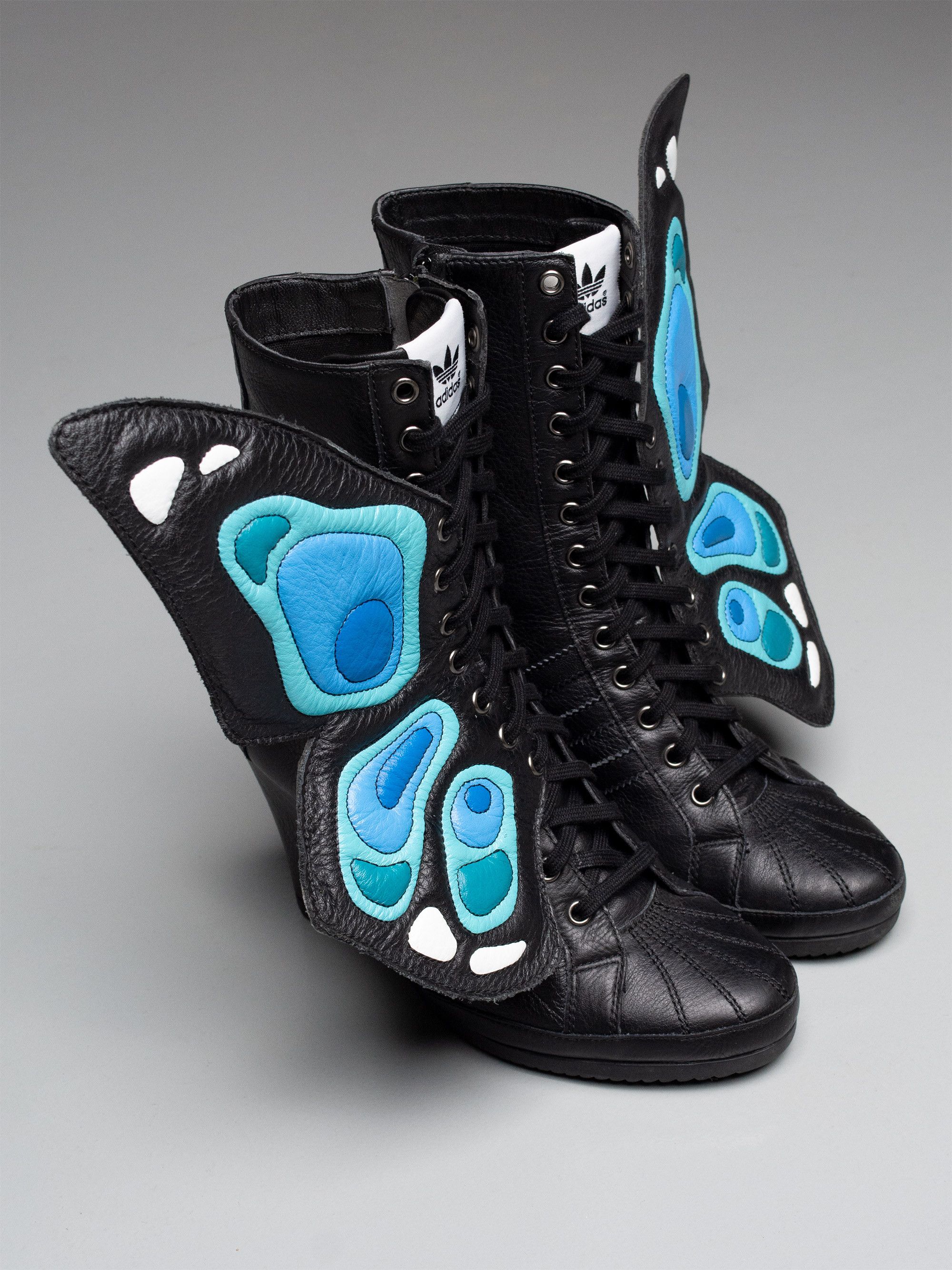 Adidas × Jeremy Scott adidas X Jeremy Scott A/W 2012 JS Wings Wedge "Butterfly" Size US 7.5 / IT 37.5 - 2 Thumbnail