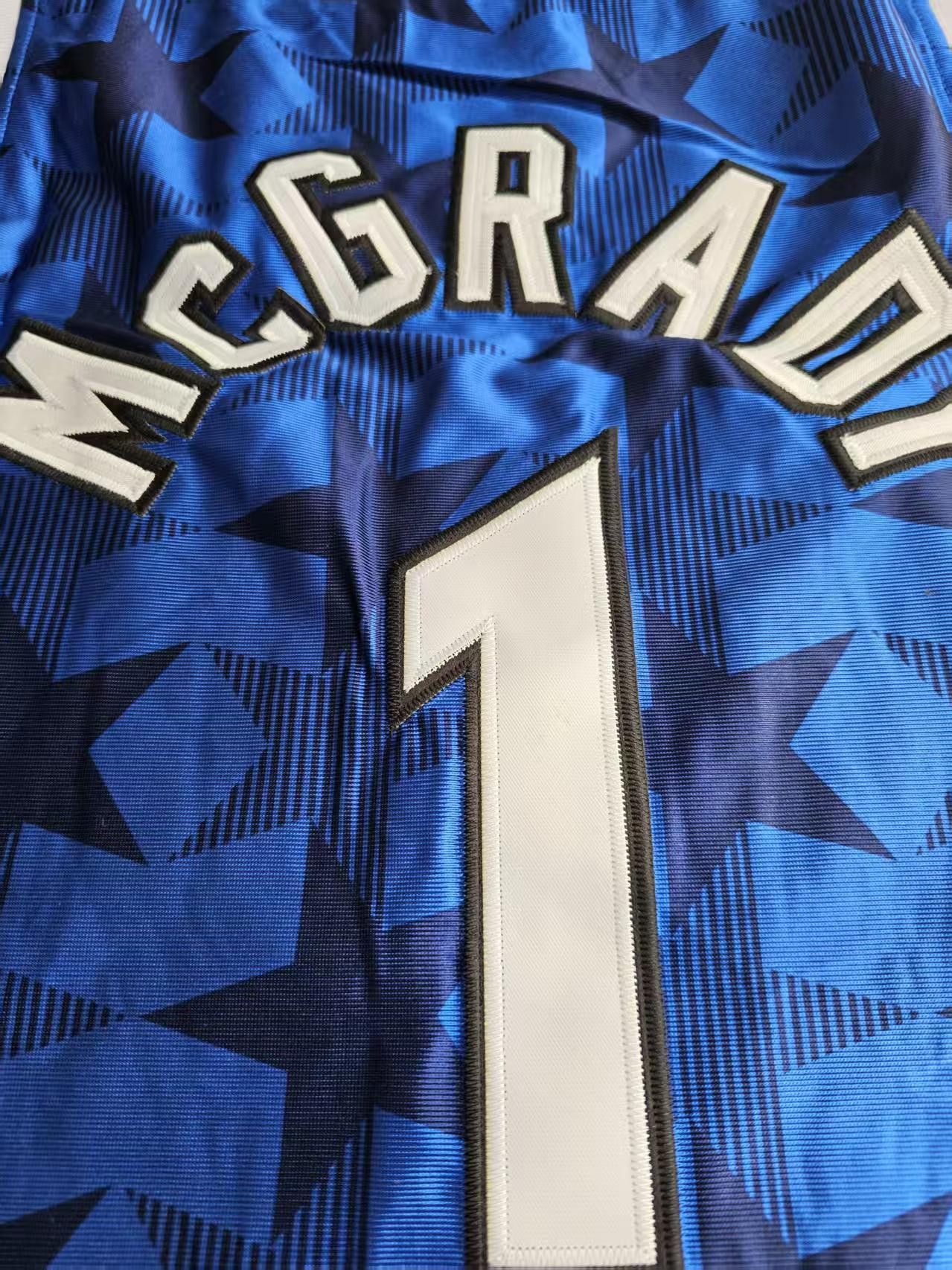 NBA Orlando Magic #1 Tracy McGrady Jersey Blue Size US M / EU 48-50 / 2 - 5 Thumbnail