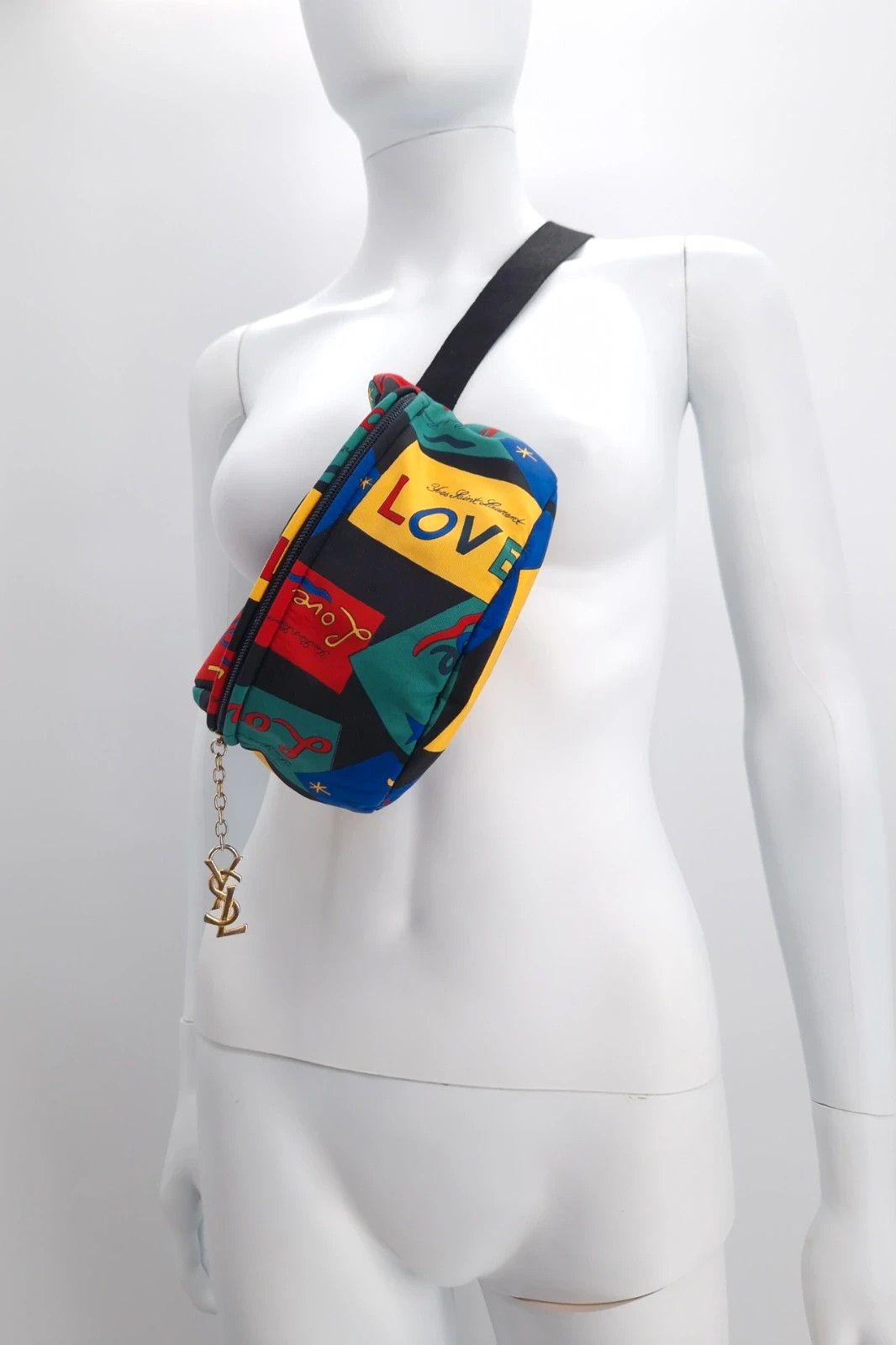 Yves Saint Laurent YSL Bumbag with gold chain Size ONE SIZE - 4 Thumbnail