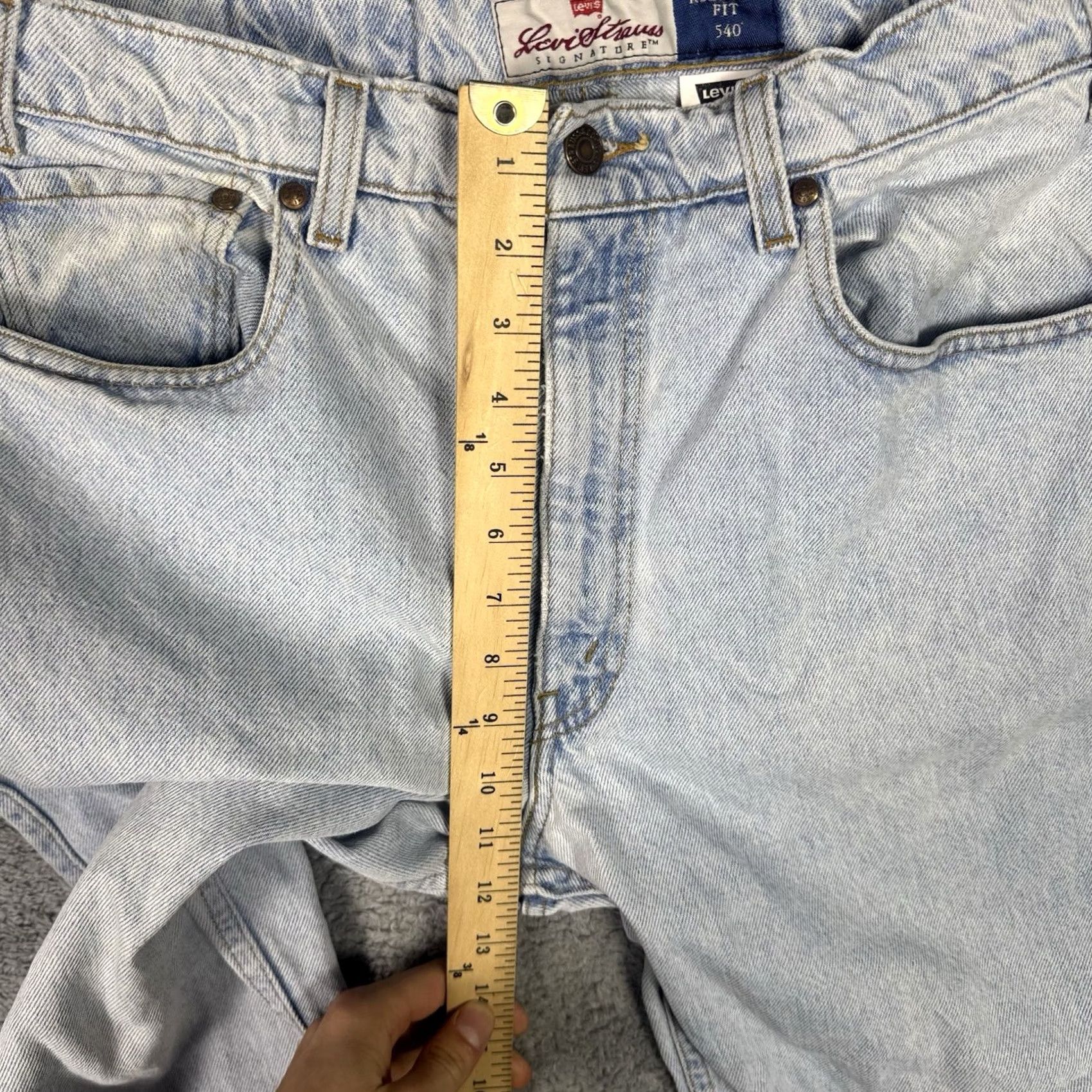 Levi's 90s Levi'S 540 Jeans Mens Lightwash Denim - 34" Waist Size US 34 / EU 50 - 6 Thumbnail