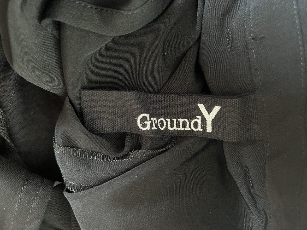 Yohji Yamamoto Ground Y Yohji Yamamoto - Wrapped Layer Pleated Skirt Pants Size US 32 / EU 48 - 5 Thumbnail