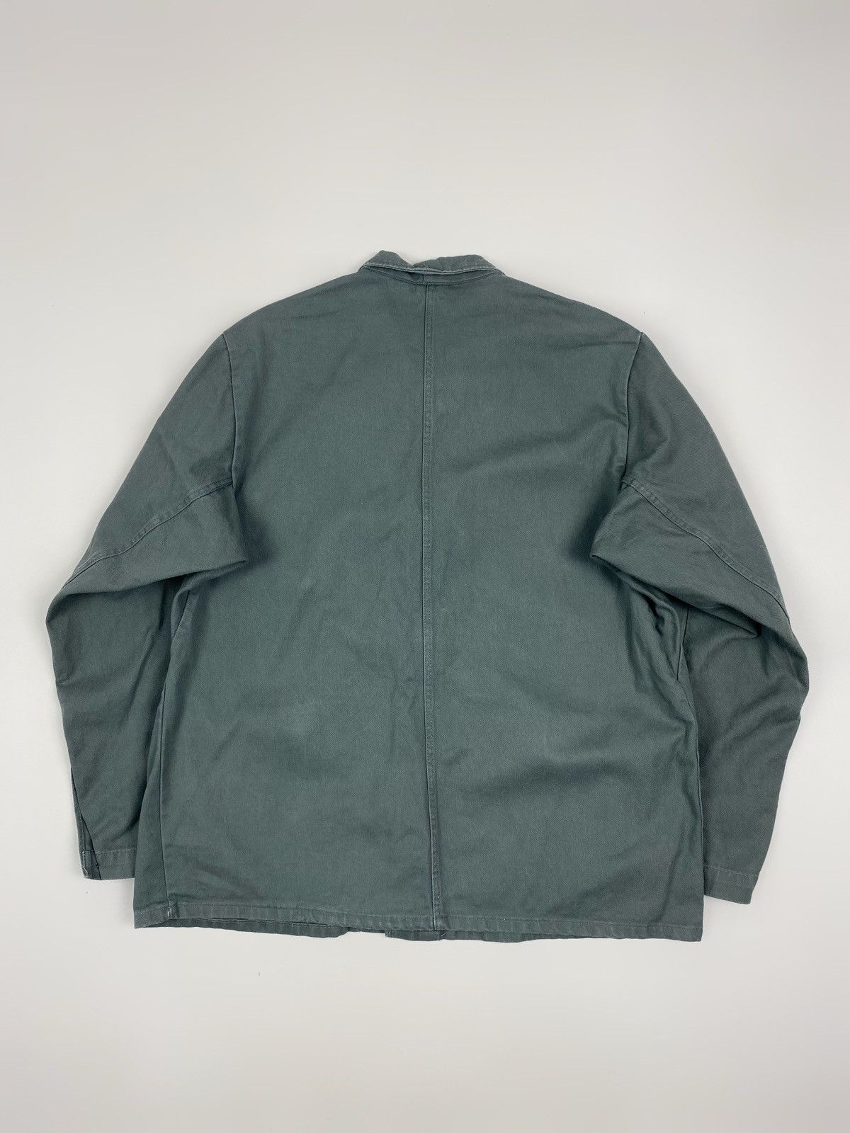 Vintage 70s 80s Vintage German Sanfor Cotton Chore Work Jacket Size US M / EU 48-50 / 2 - 6 Thumbnail