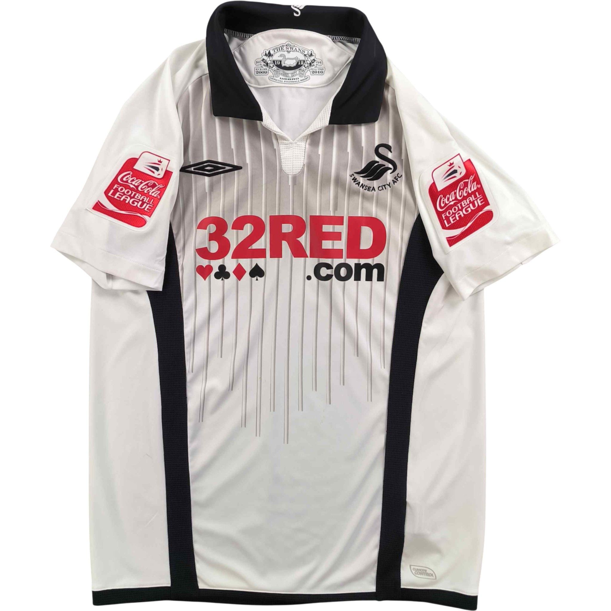 Umbro Swansea City 2009-10 Umbro home Britton football jersey sz S Size US S / EU 44-46 / 1 - 2 Thumbnail