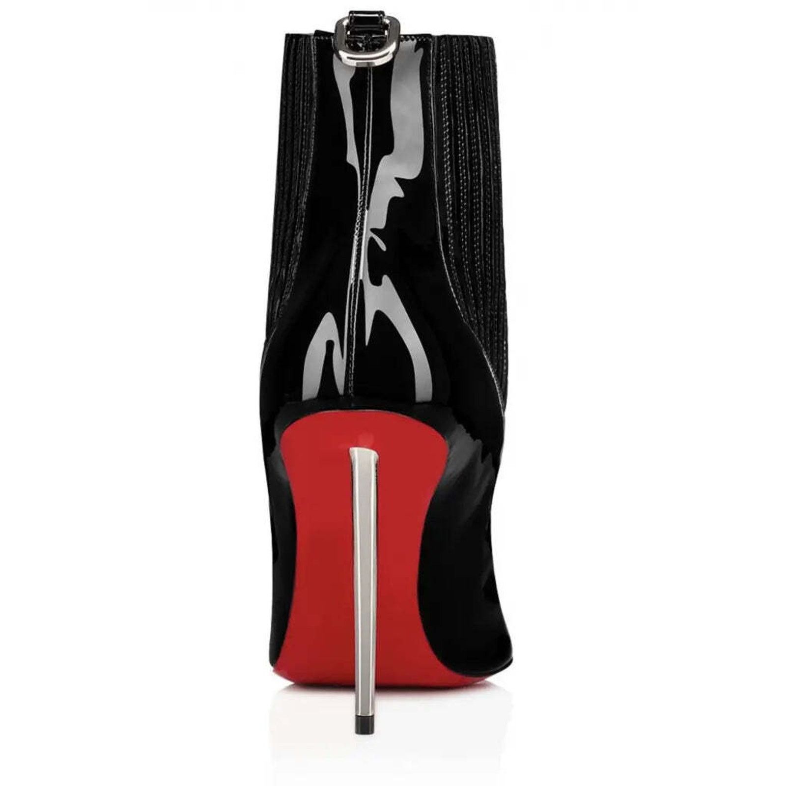 Christian Louboutin Christian Louboutin Epic Boot 100 Black Patent Stiletto Heel Size US 6 / IT 36 - 10 Thumbnail