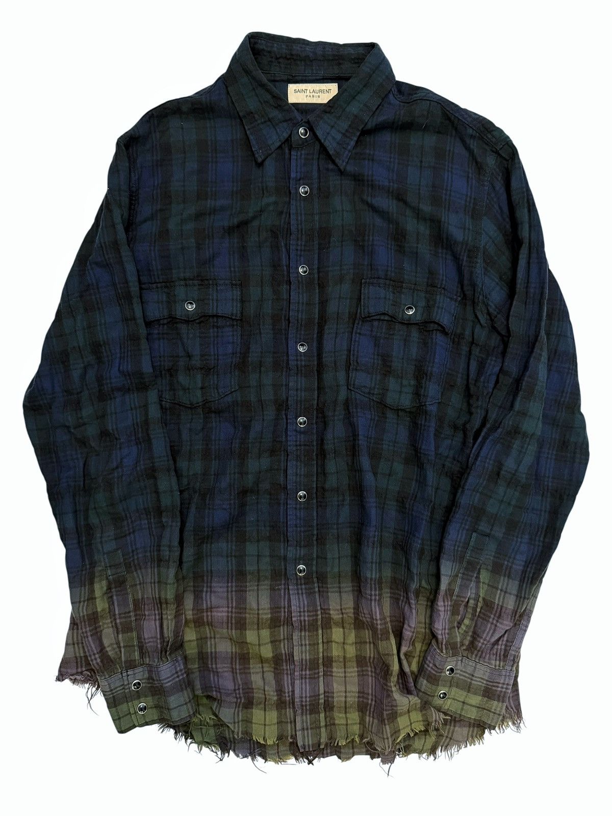 SS16 Surf Sound Runway Tartan Bleach Flannel