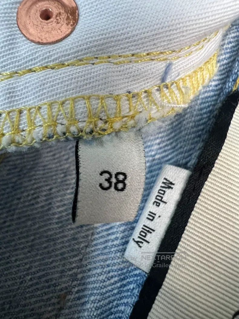 Gucci Gucci Embroidered denim skirt Size 25" / US 0 / IT 36 - 4 Thumbnail
