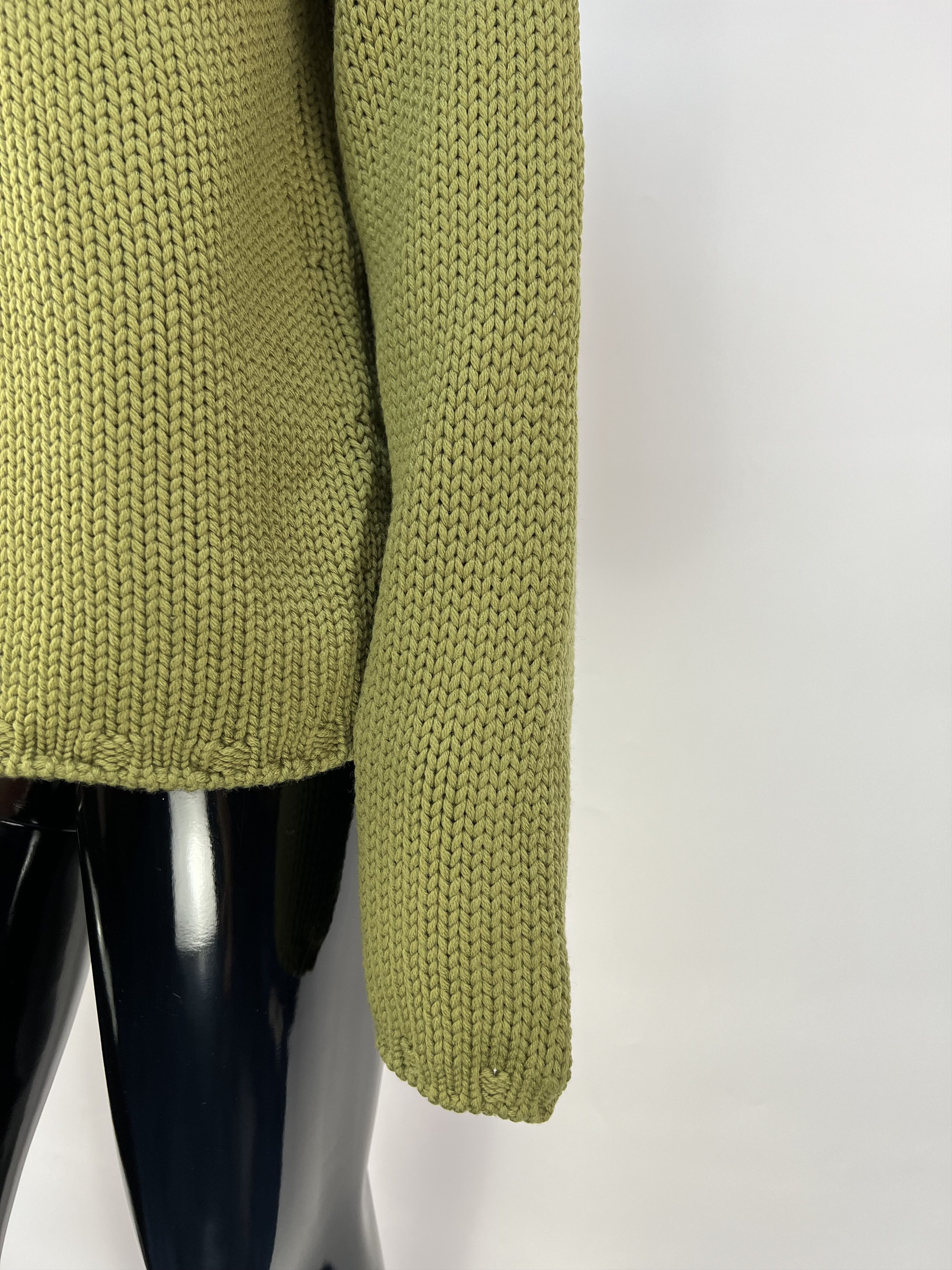 Cruciani Cruciani 100% Wool Knitted Turtleneck Sweater Size IT 44 Size M / US 6-8 / IT 42-44 - 6 Thumbnail