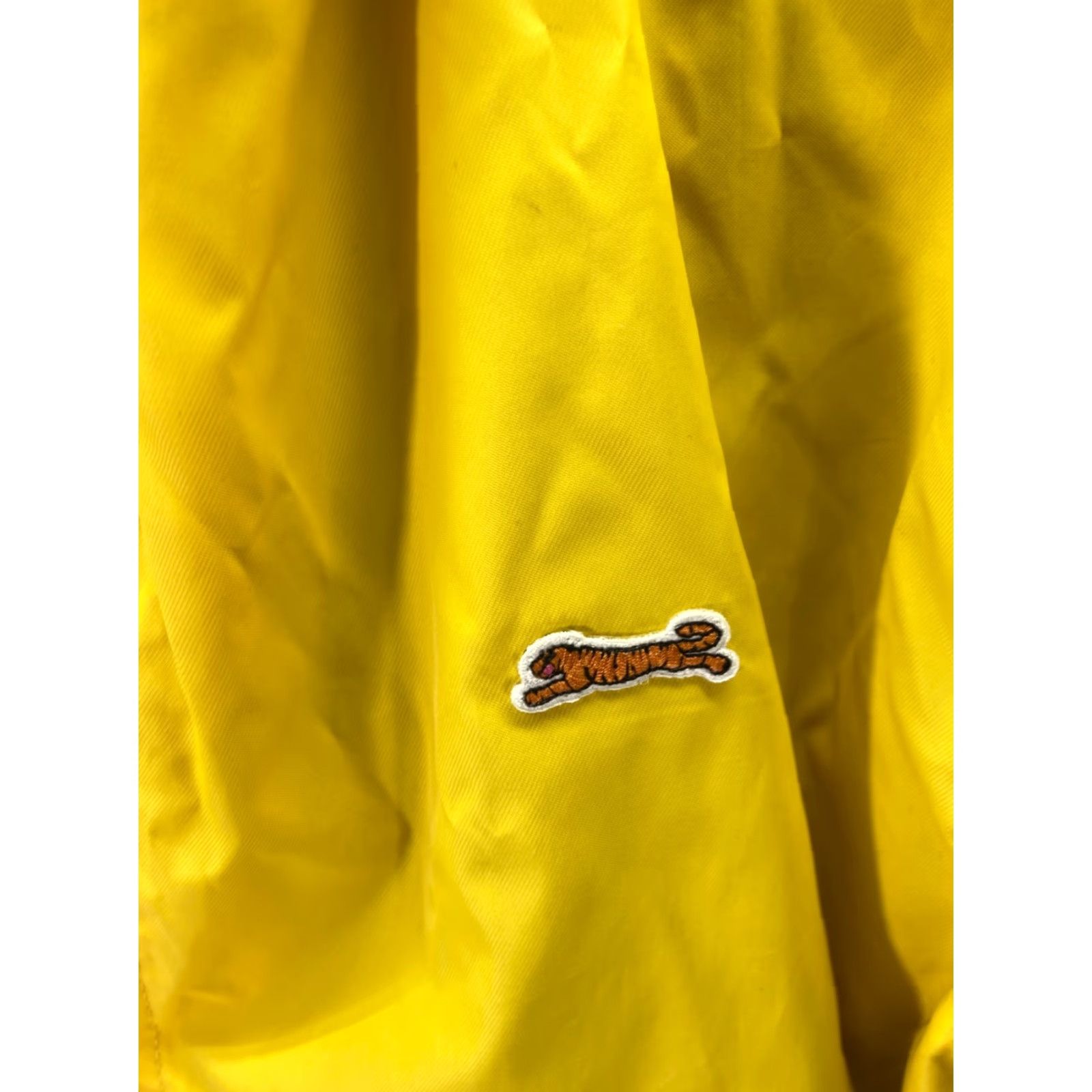 Logo 7 Le Tigre Windbreaker Jacket Mens L Multicolor Hooded 1/2 Zip Logo Long Sleeve Size US L / EU 52-54 / 3 - 7 Thumbnail