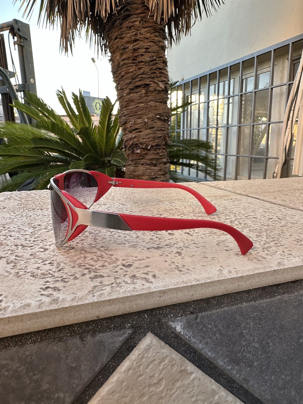 Belstaff Belstaff Sunglasses Red BS21 col.207 Size ONE SIZE - 3 Thumbnail