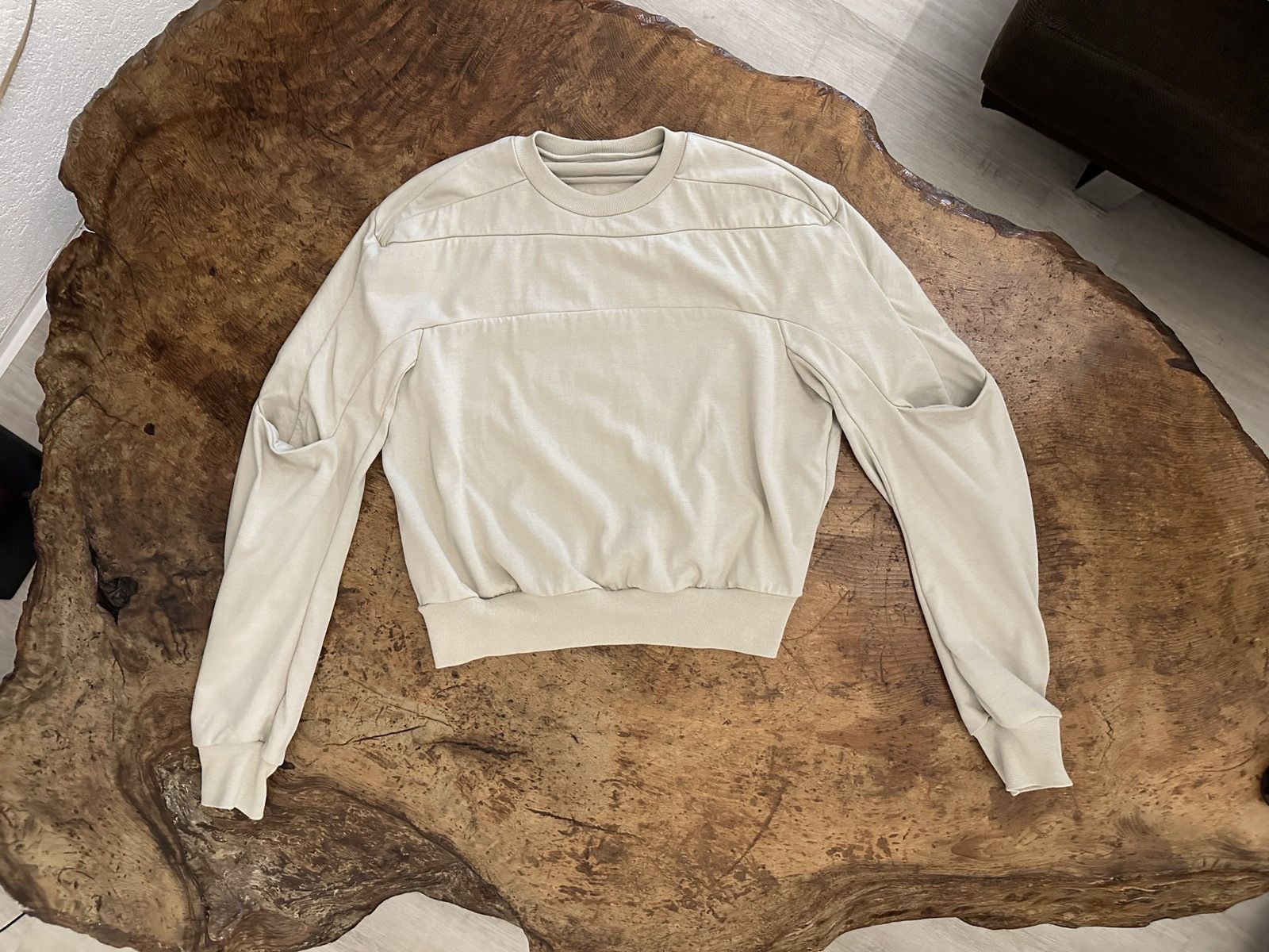 Rick Owens Rick Owens Geth Sweatshirt Pearl Size US M / EU 48-50 / 2 - 1 Thumbnail
