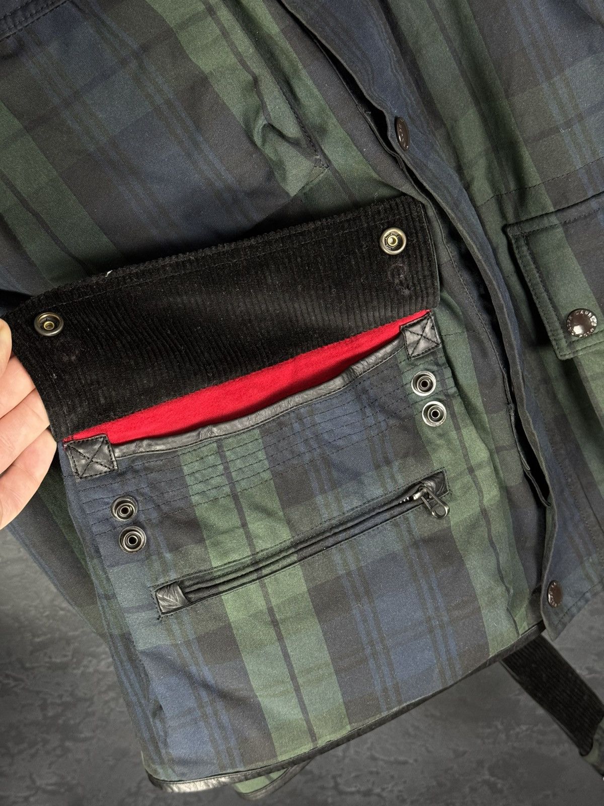Polo Ralph Lauren Vintage Polo Ralph Lauren Mens Waxed Belted Motorcycl Jacket Size US XL / EU 56 / 4 - 16 Thumbnail