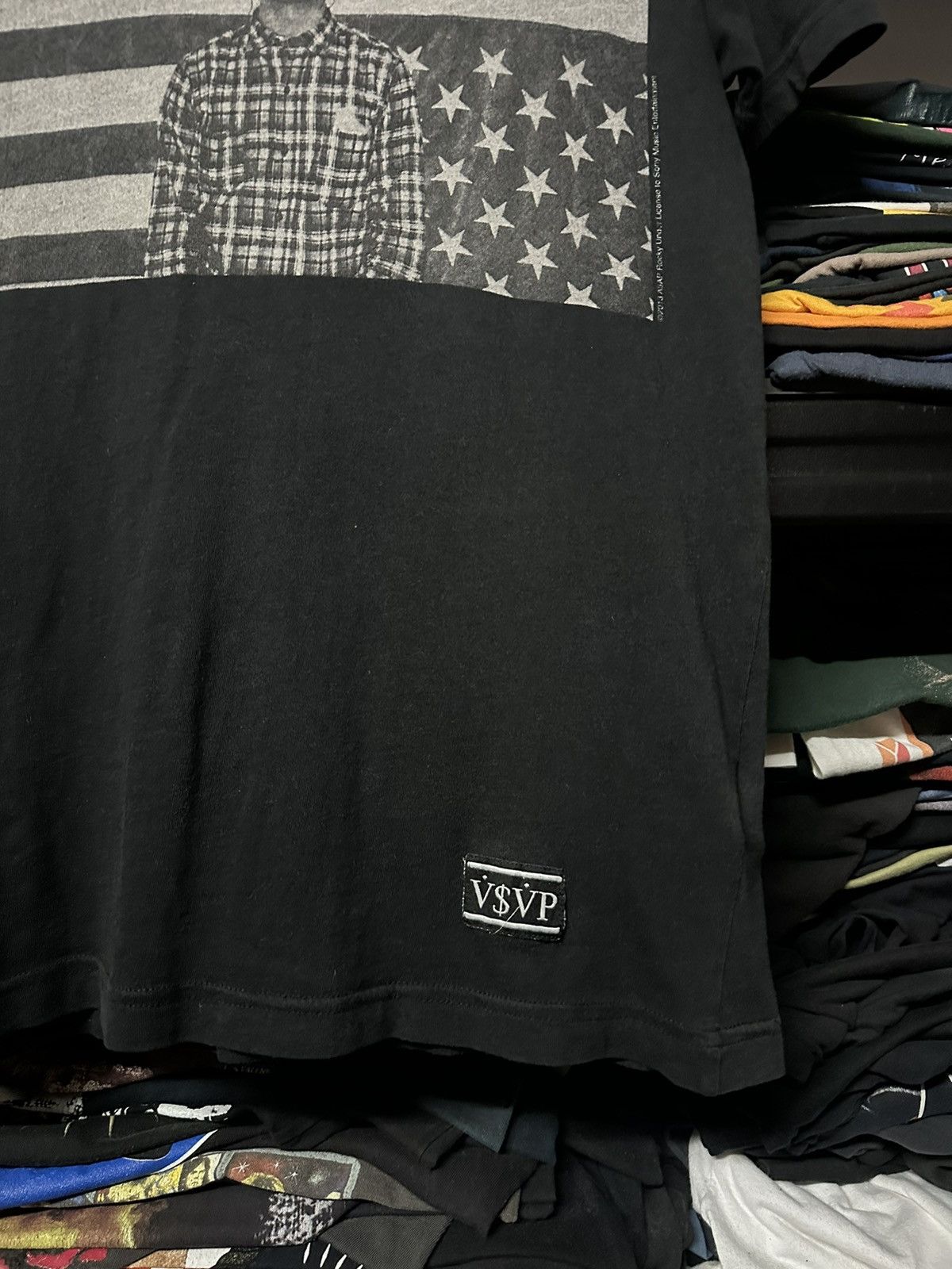 A$AP Rocky × Band Tees × Rap Tees Asap Rocky Sun Faded Rap Tee Size US S / EU 44-46 / 1 - 4 Thumbnail