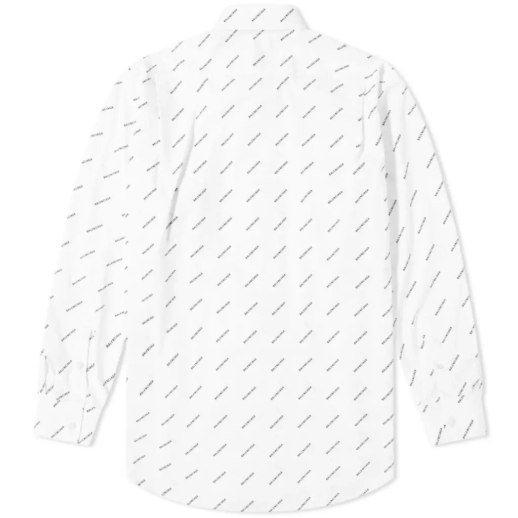 Balenciaga Balenciaga All Over Print Shirt Size US S / EU 44-46 / 1 - 2 Thumbnail