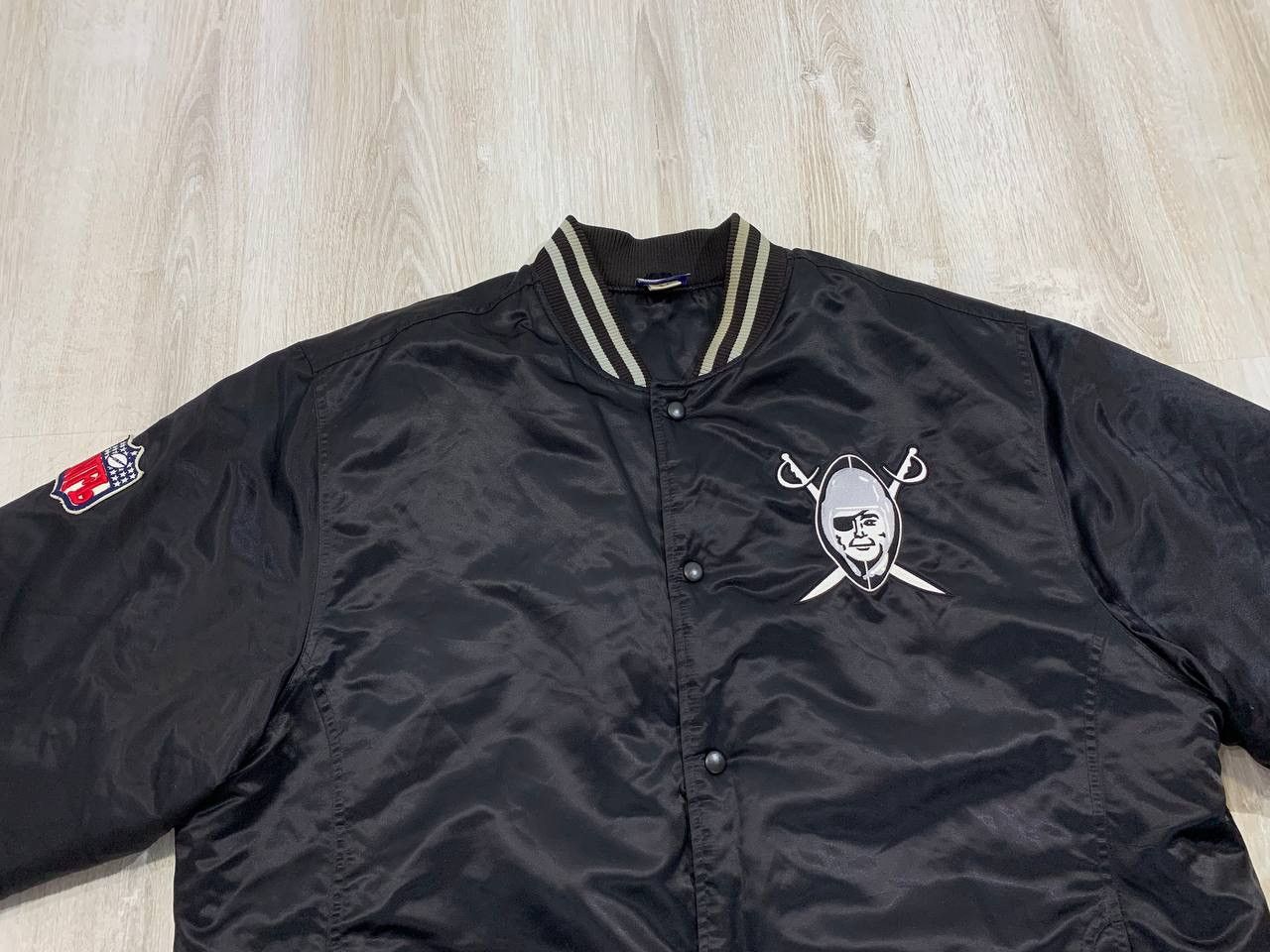 Reebok × Vintage Mens vintage bomber jacket Reebok Raiders Los Angeles Size US XL / EU 56 / 4 - 3 Thumbnail