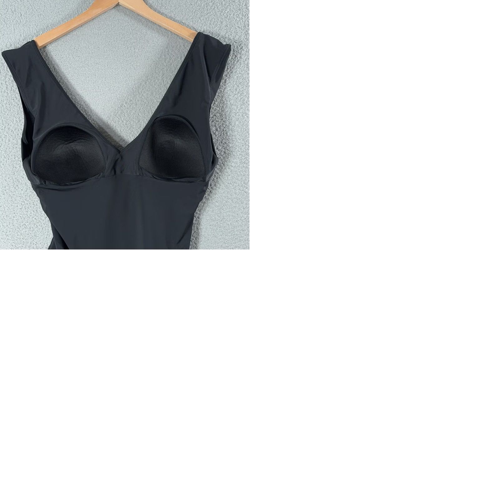 Vintage Summersalt One Piece Bathing Suit Women 12 Black Ruched Backflip Swimwear Solid Pattern Tank Top Wide Strap Beach Vacation Resort Womens Size XL / US 12-14 / IT 48-50 - 9 Thumbnail