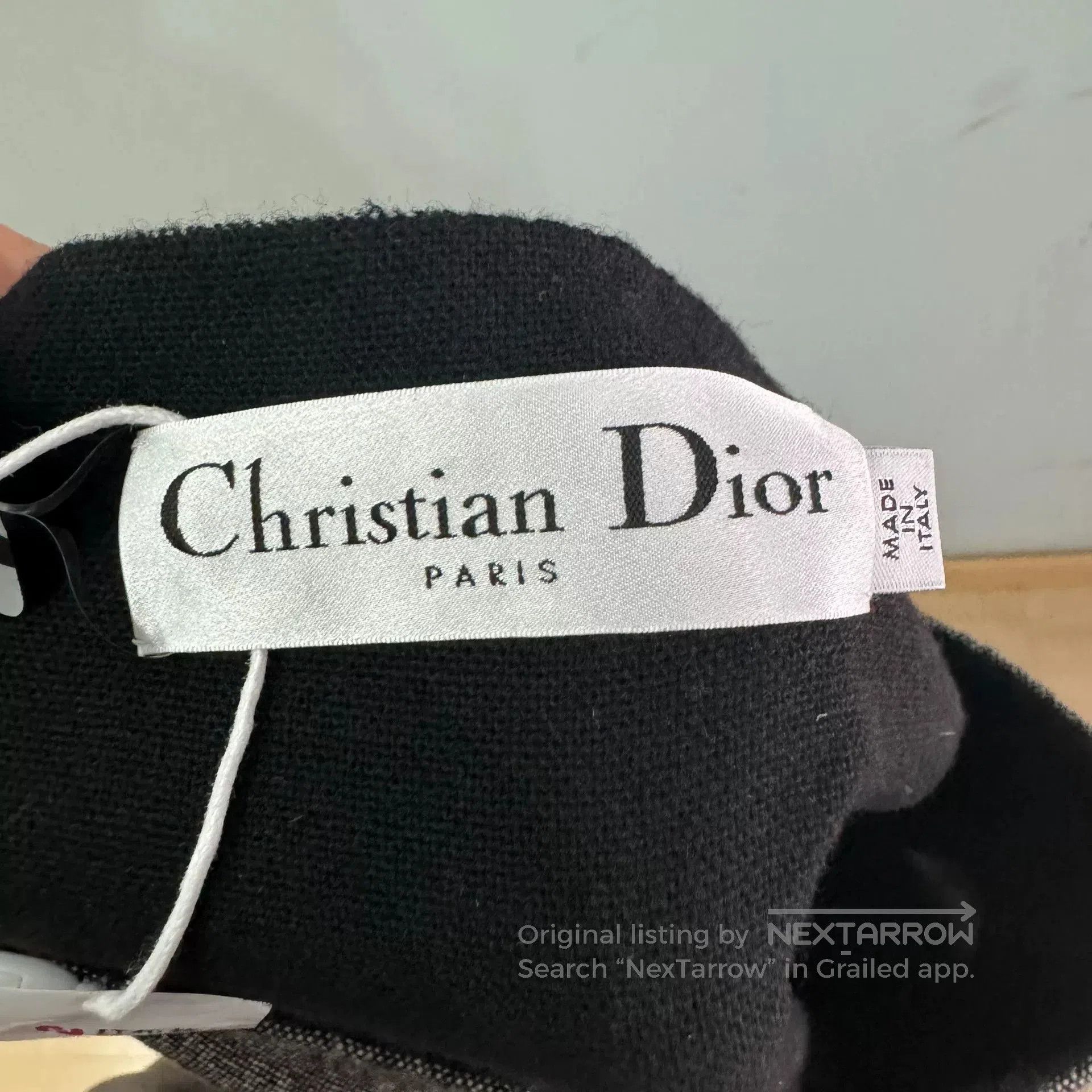 Dior Dior Gray Printed Cape M. Size M / US 6-8 / IT 42-44 - 3 Thumbnail
