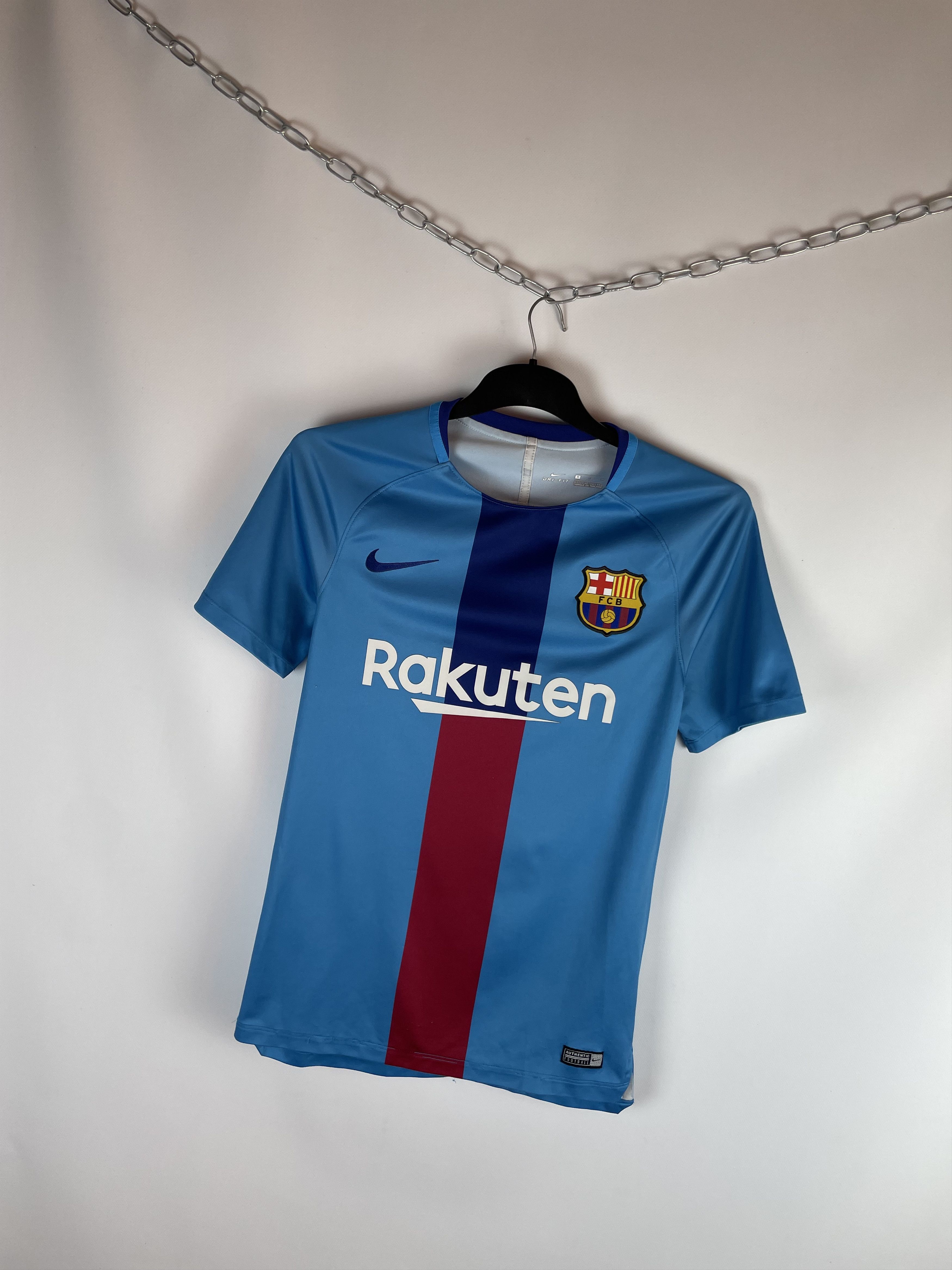 Other Vintage Nike FC Barcelona T-shirt soccer jersey Size US S / EU 44-46 / 1 - 2 Thumbnail