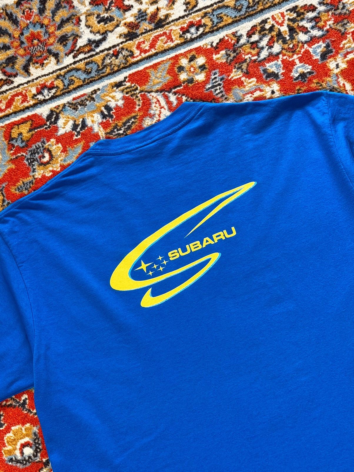 Vintage Y2k Vintage Subaru Logo Racing Tee T-shirt 90s Size US XL / EU 56 / 4 - 11 Thumbnail