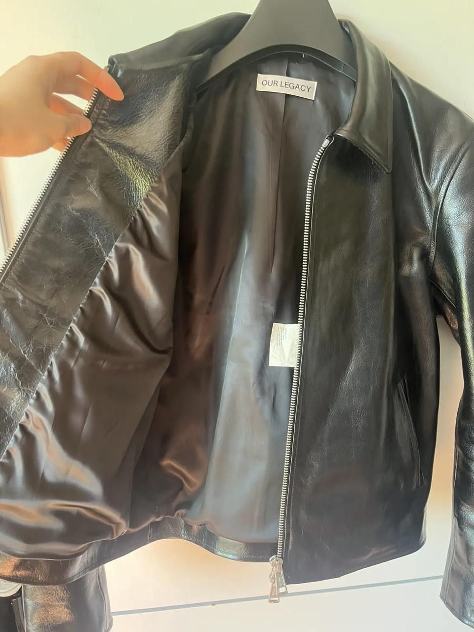 Our Legacy Our Legacy Real Leather Cropped Mini Jacket Size US S / EU 44-46 / 1 - 2 Thumbnail