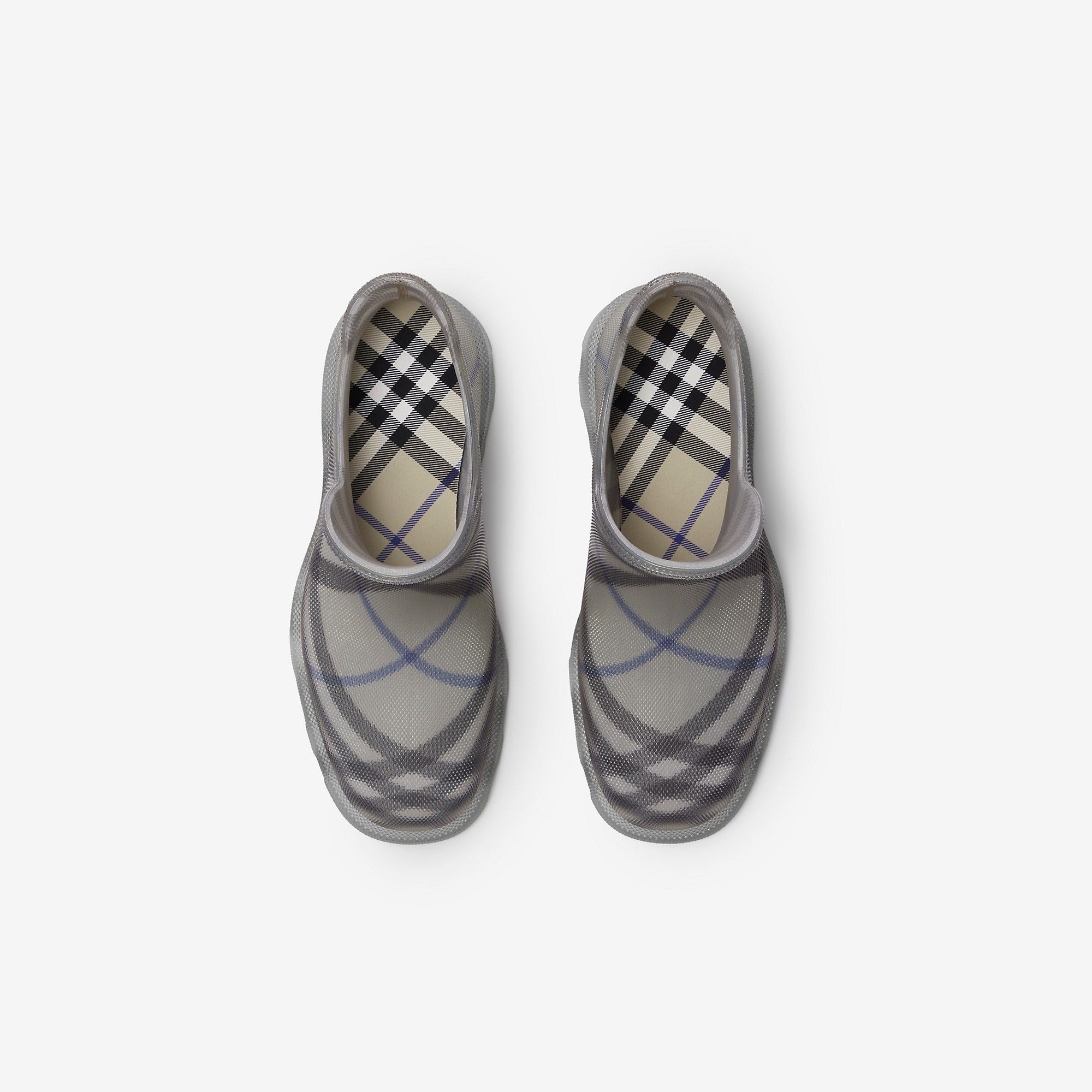 Burberry o1w1db10125 Check Rubber Marsh Low Boots in Multicolor Size US 8 / EU 41 - 5 Thumbnail