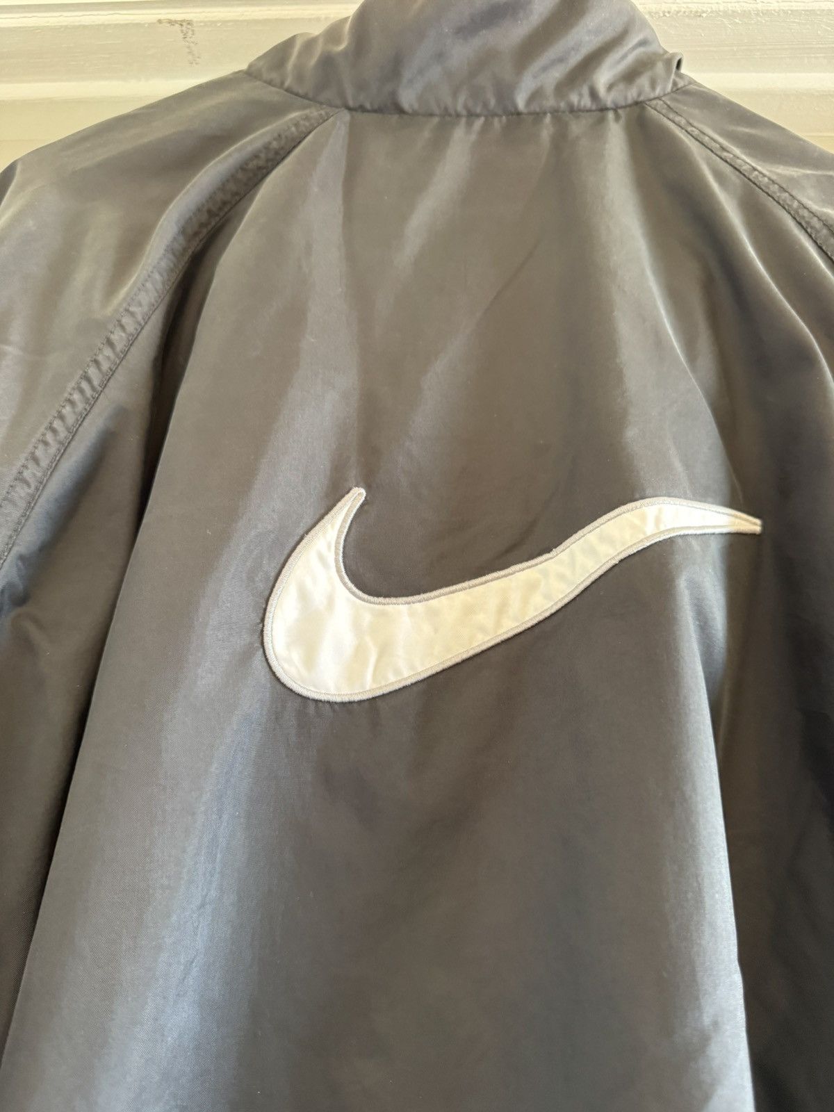 Nike Vintage Nike windbreaker full zip size XL made in thailand Size US XL / EU 56 / 4 - 3 Thumbnail