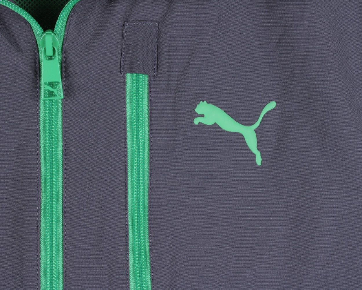 Puma × Vintage PUMA Vintage 4 Zip Pockets Front Gray Jacket Size US S / EU 44-46 / 1 - 5 Thumbnail