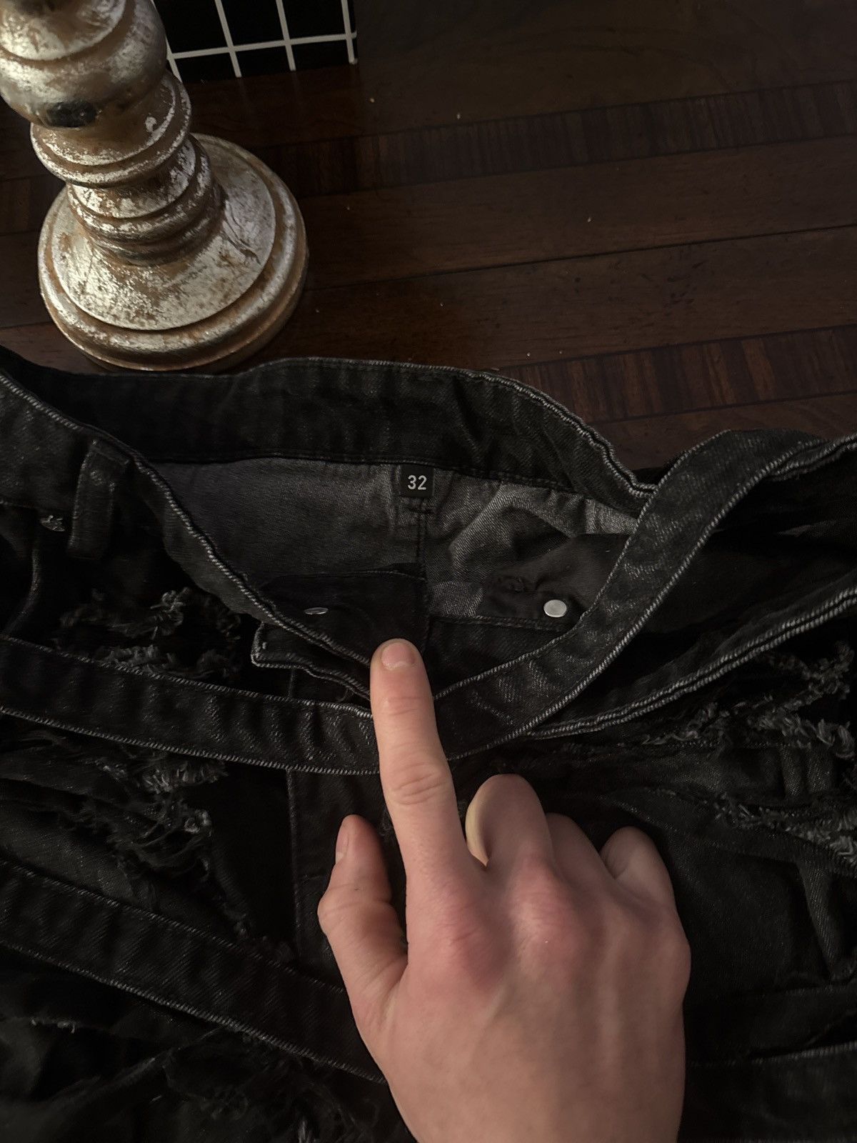 Other WhatHappenedToGod Venim Denim Size US 32 / EU 48 - 4 Thumbnail