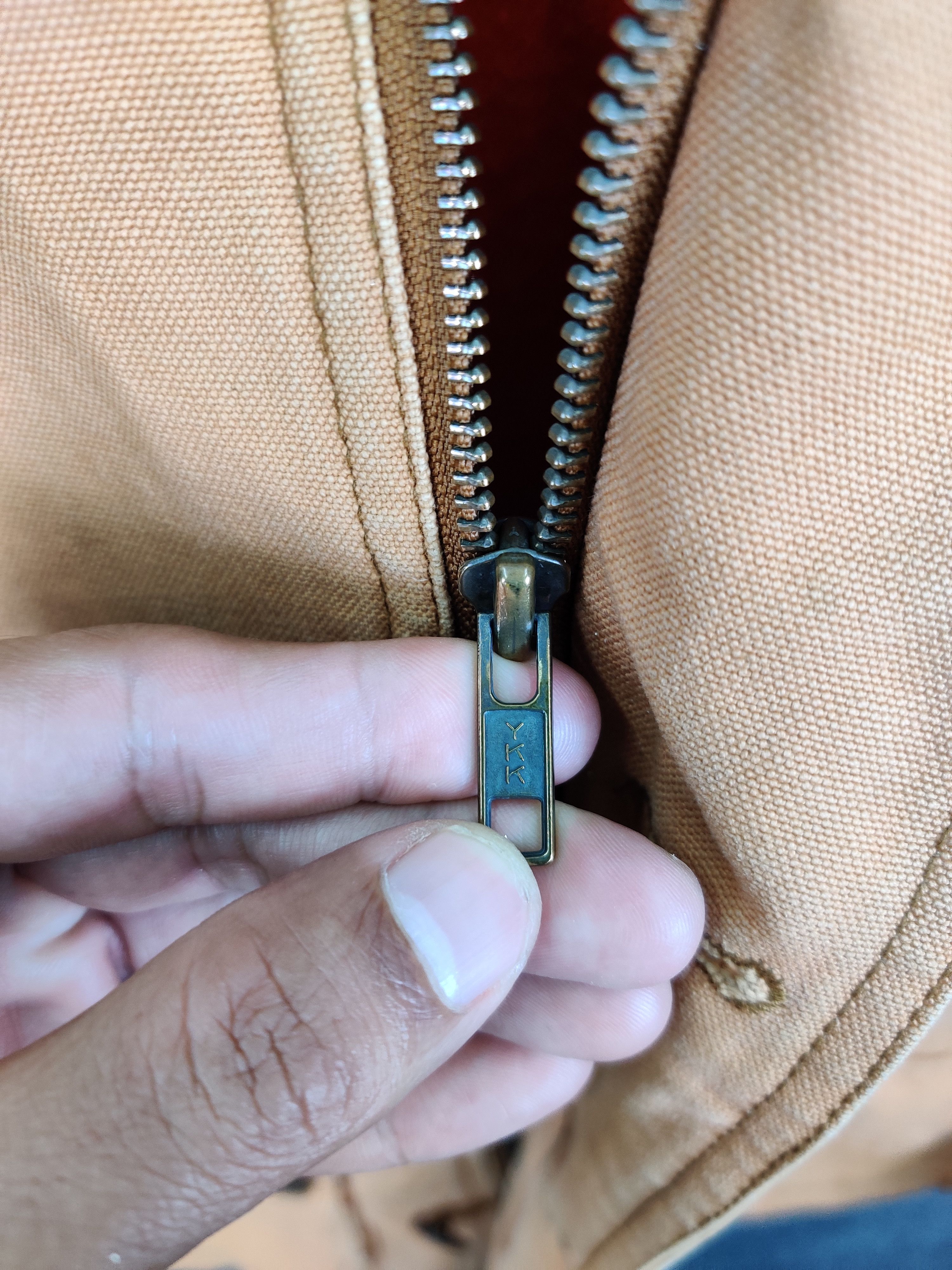 Japanese Brand Vintage 90's Go Ford Canvas Jacket Size US L / EU 52-54 / 3 - 12 Thumbnail