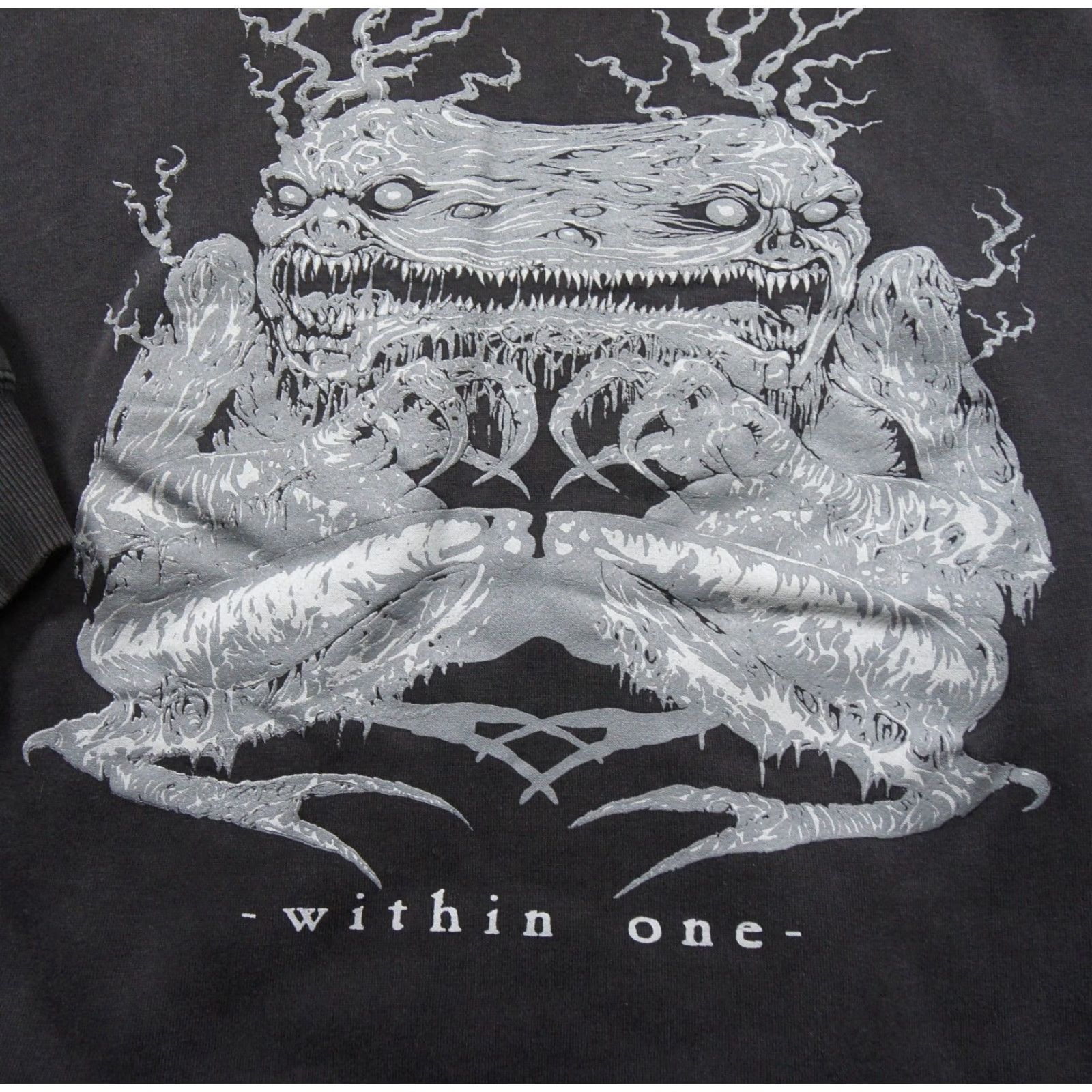 Vintage Vintage CH Apparel Death Metal Band Hoodie Mens XL Black Sweatshirt Hooded Pullover All Seasons XLarge Hoodie Y2K Size US XL / EU 56 / 4 - 2 Thumbnail