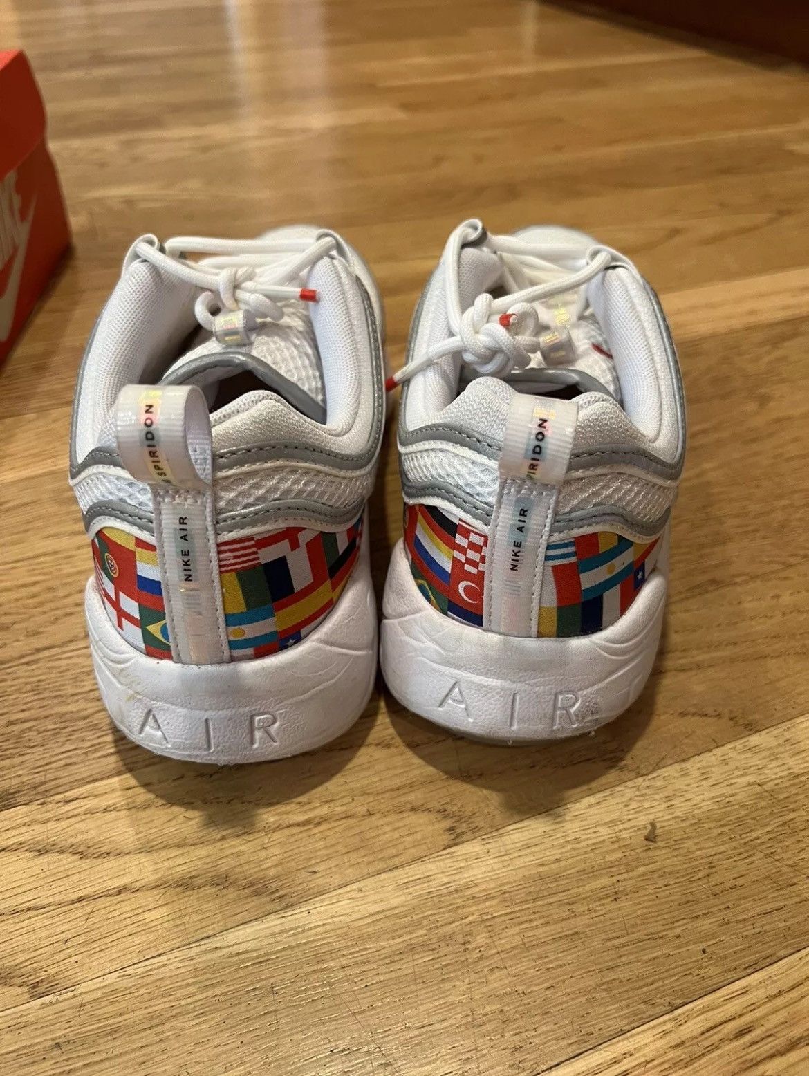 Nike Nike Air Zoom Spiridon '16 NIC QS International Flag White Size US 10 / EU 43 - 6 Thumbnail