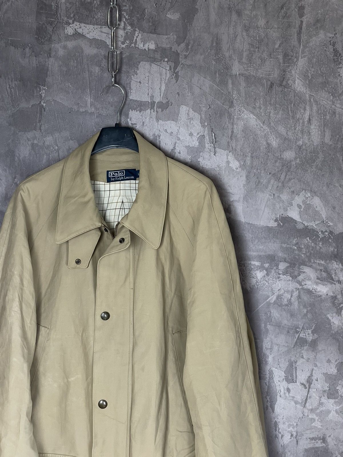 Ralph Lauren Polo Ralph Lauren Classic Luxury Zip Beige Jacket Size US L / EU 52-54 / 3 - 3 Thumbnail