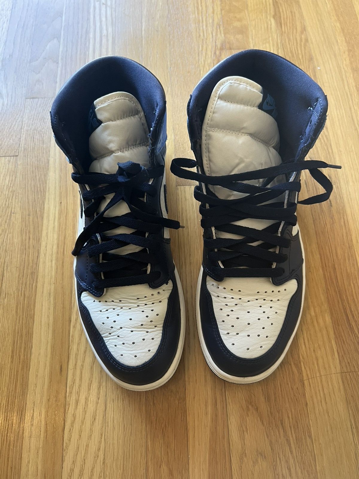 Jordan Brand Air Jordan 1 Retro High OG ‘Obsidian’ Size US 10 / EU 43 - 3 Thumbnail