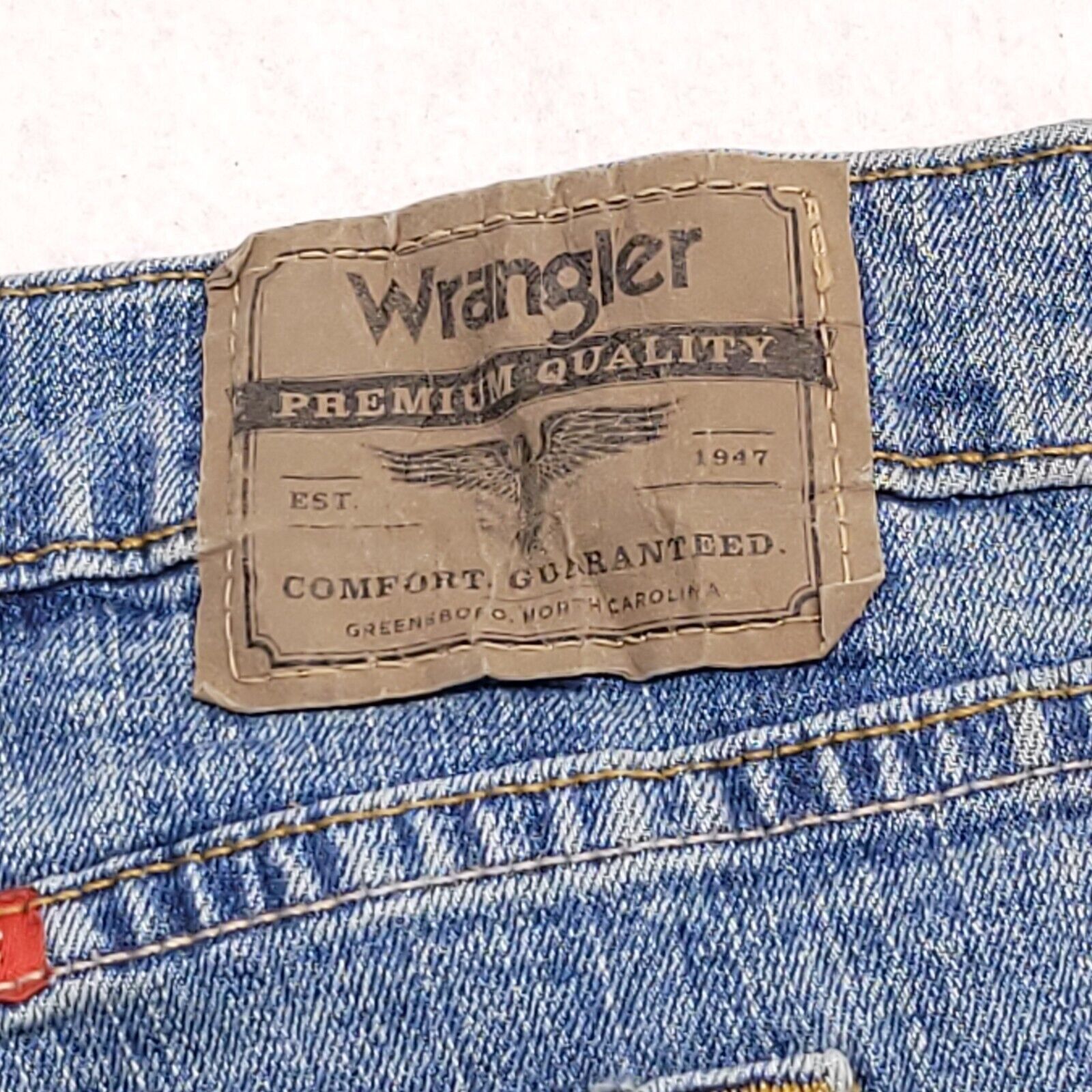 Wrangler Wrangler Casual Button Zip Denim Jeans Mens Size 42x32 Blue Size US 42 / EU 58 - 11 Thumbnail