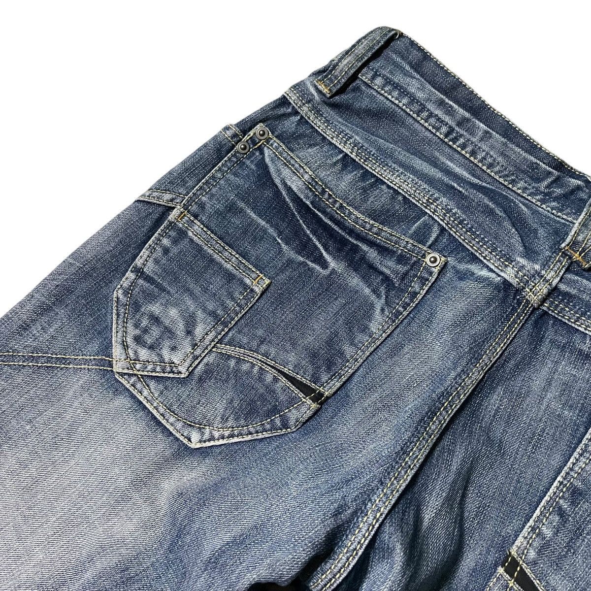Tornado Mart Flare Jeans Nicole Club Clawmark Denim Bootcut Size US 32 / EU 48 - 21 Thumbnail