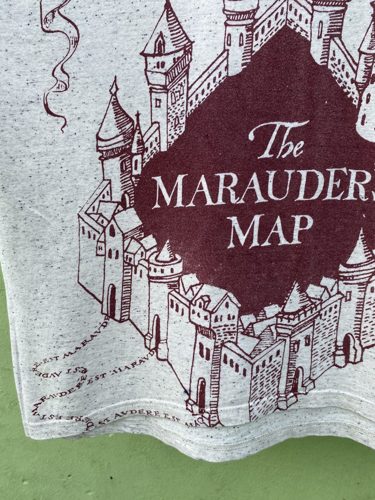 Vintage Harry Potter The Merauder’s Map Poem Hogwarts Wizard Castle Size US XL / EU 56 / 4 - 5 Thumbnail