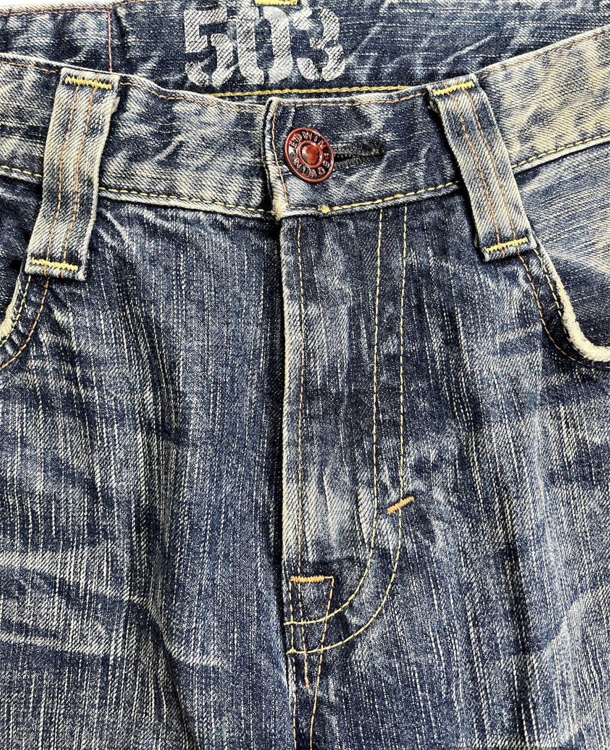 Edwin × Vintage VINTAGE EDWIN 503 MI JAPAN LIMITED DESIGN SIZE 30X30 Size US 30 / EU 46 - 7 Thumbnail