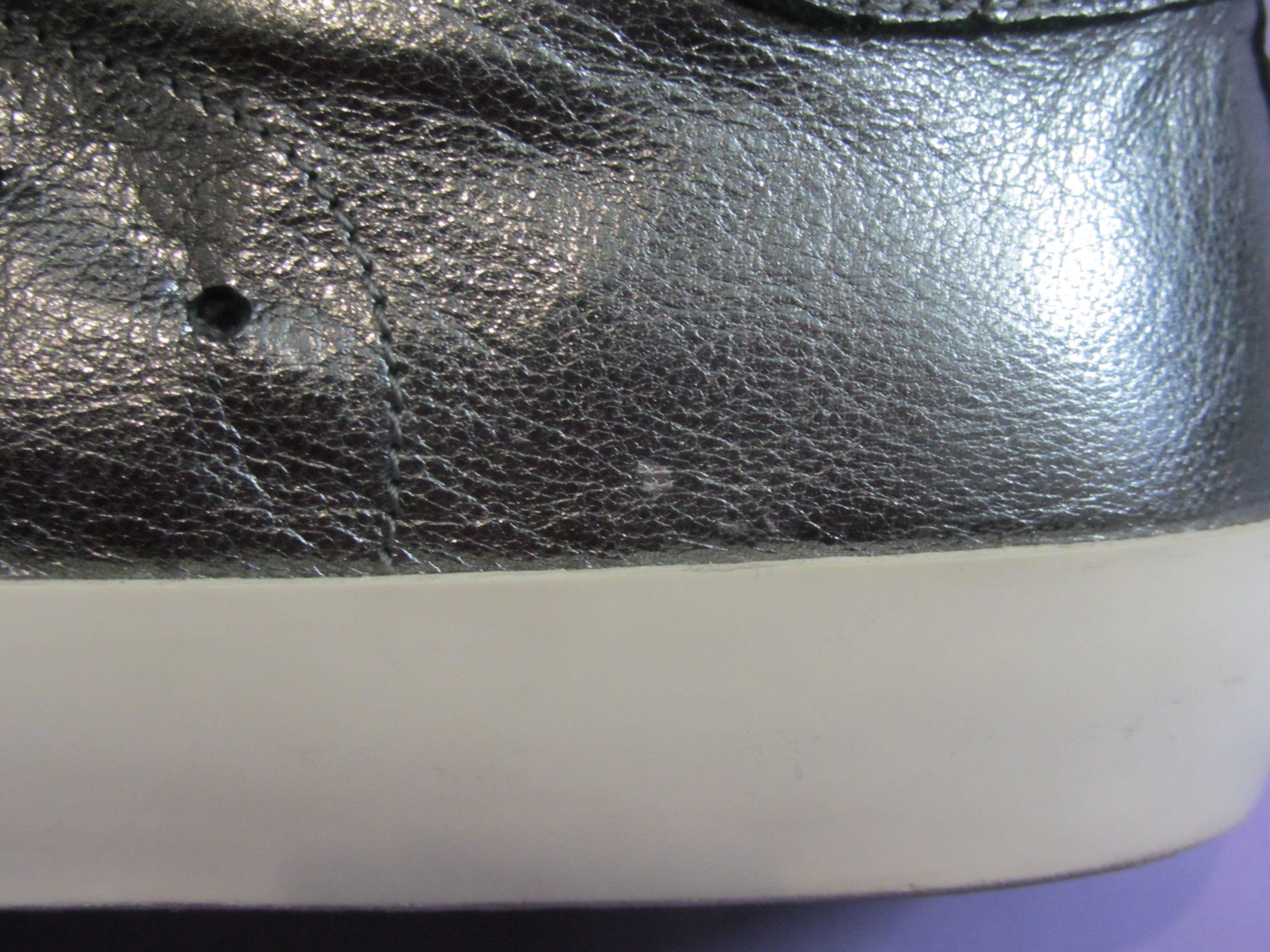 Philippe Model Philippe Model Paris Low Silver Leather Sneakers Size EU 36 Size US 6 / IT 36 - 12 Thumbnail