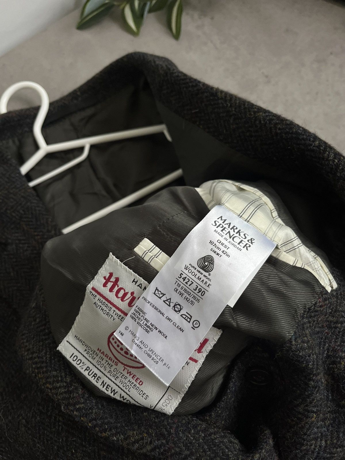 Harris Tweed × Marks & Spencer Harris Tweed x M&S Wool Jacket Size US S / EU 44-46 / 1 - 8 Thumbnail