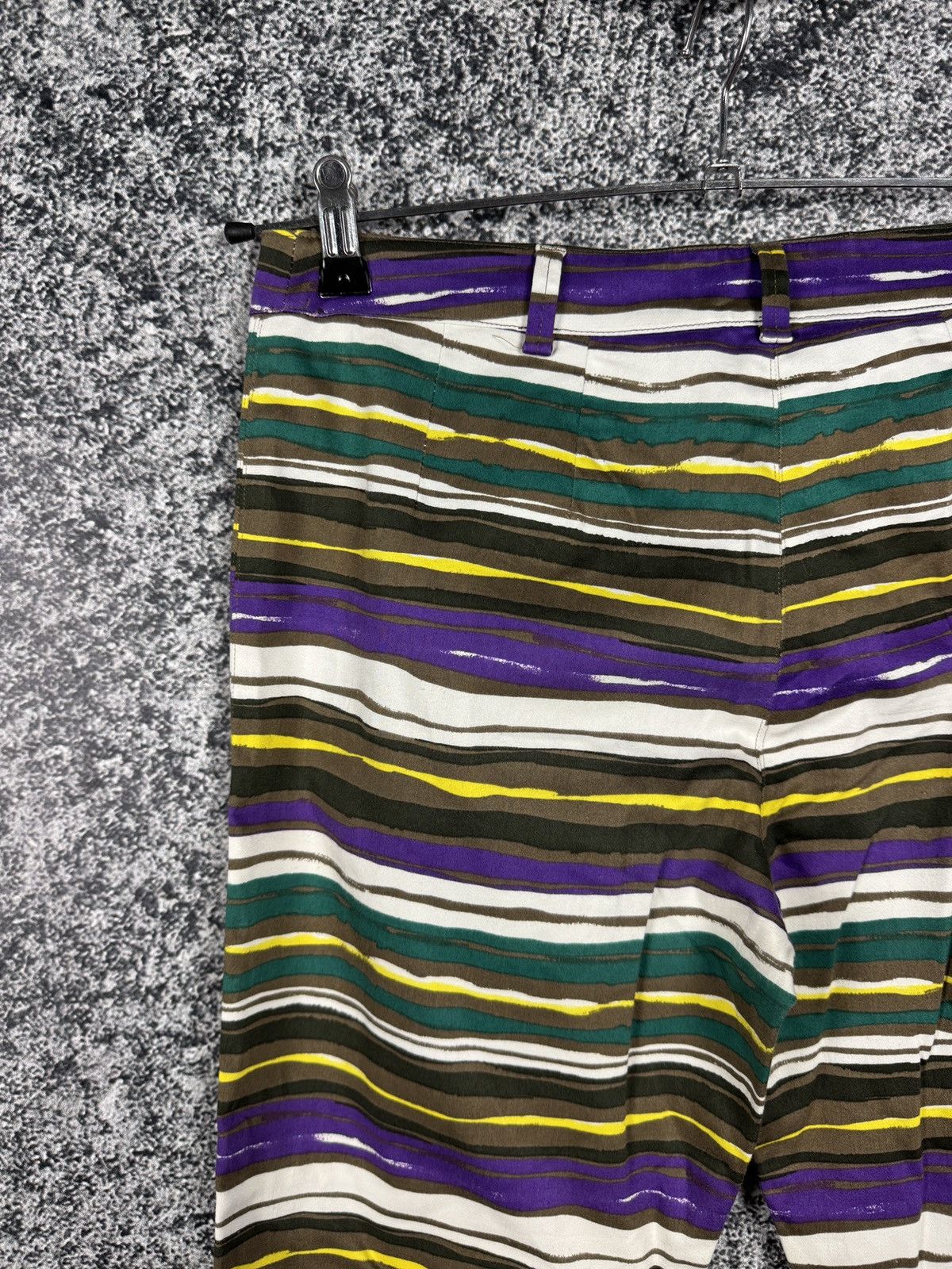 Max Mara Max Mara Studio Designer Striped Pants Luxury Trousers Sz 40 Size 27" / US 4 / IT 40 - 11 Thumbnail