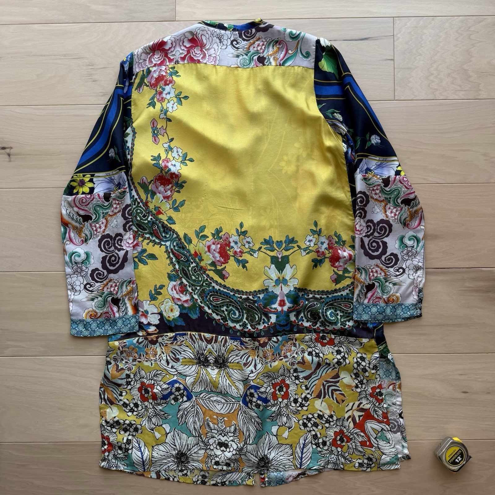 Designer × Johnny Was Johnny Was Silk Cardigan Women's Medium Multicolor Art Size M / US 6-8 / IT 42-44 - 10 Thumbnail