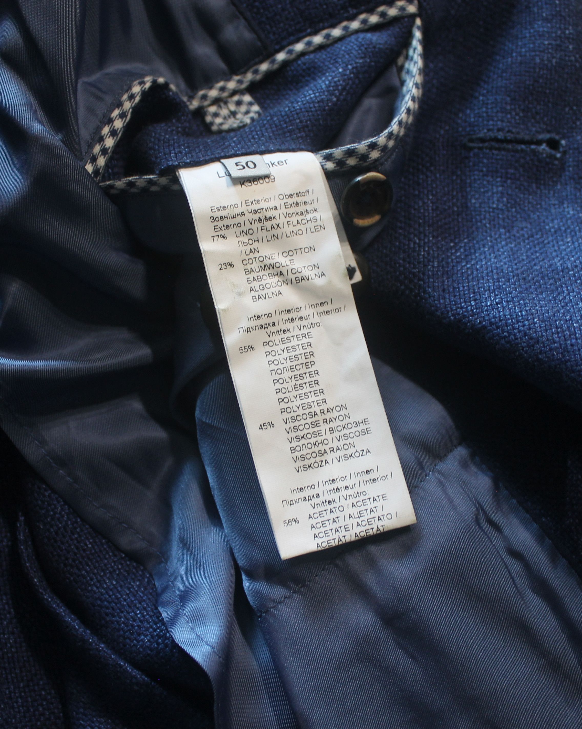 Other Luis Trenker Linen Blazer Jacket size 50 Size US M / EU 48-50 / 2 - 7 Thumbnail