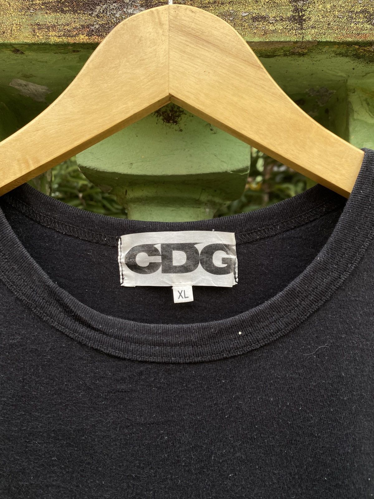 Comme des Garcons CDG BLACK TEE Size US XL / EU 56 / 4 - 4 Thumbnail