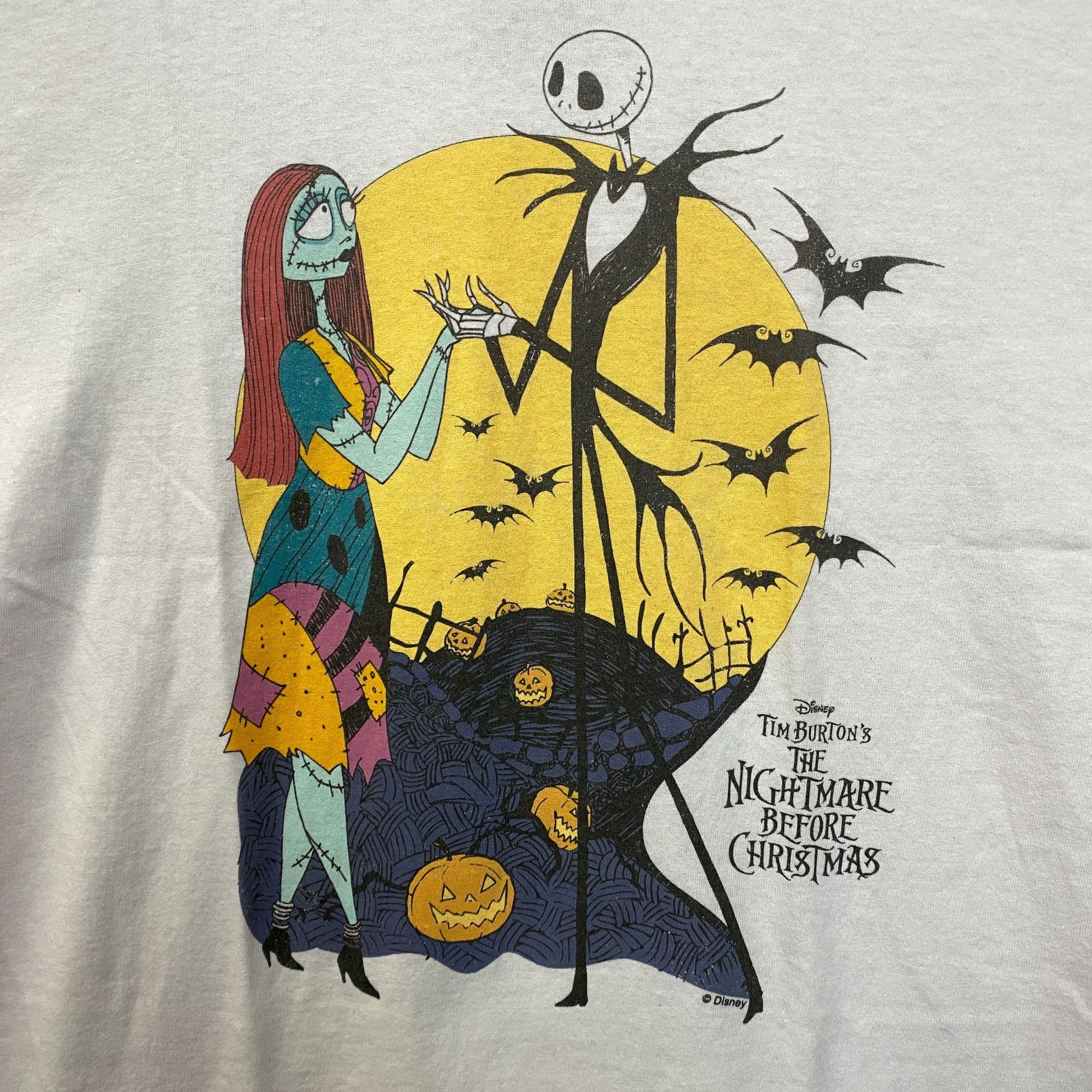 Junk Food The Nightmare Before Christmas Jack and Sally T-Shirt Size L Size US L / EU 52-54 / 3 - 2 Thumbnail