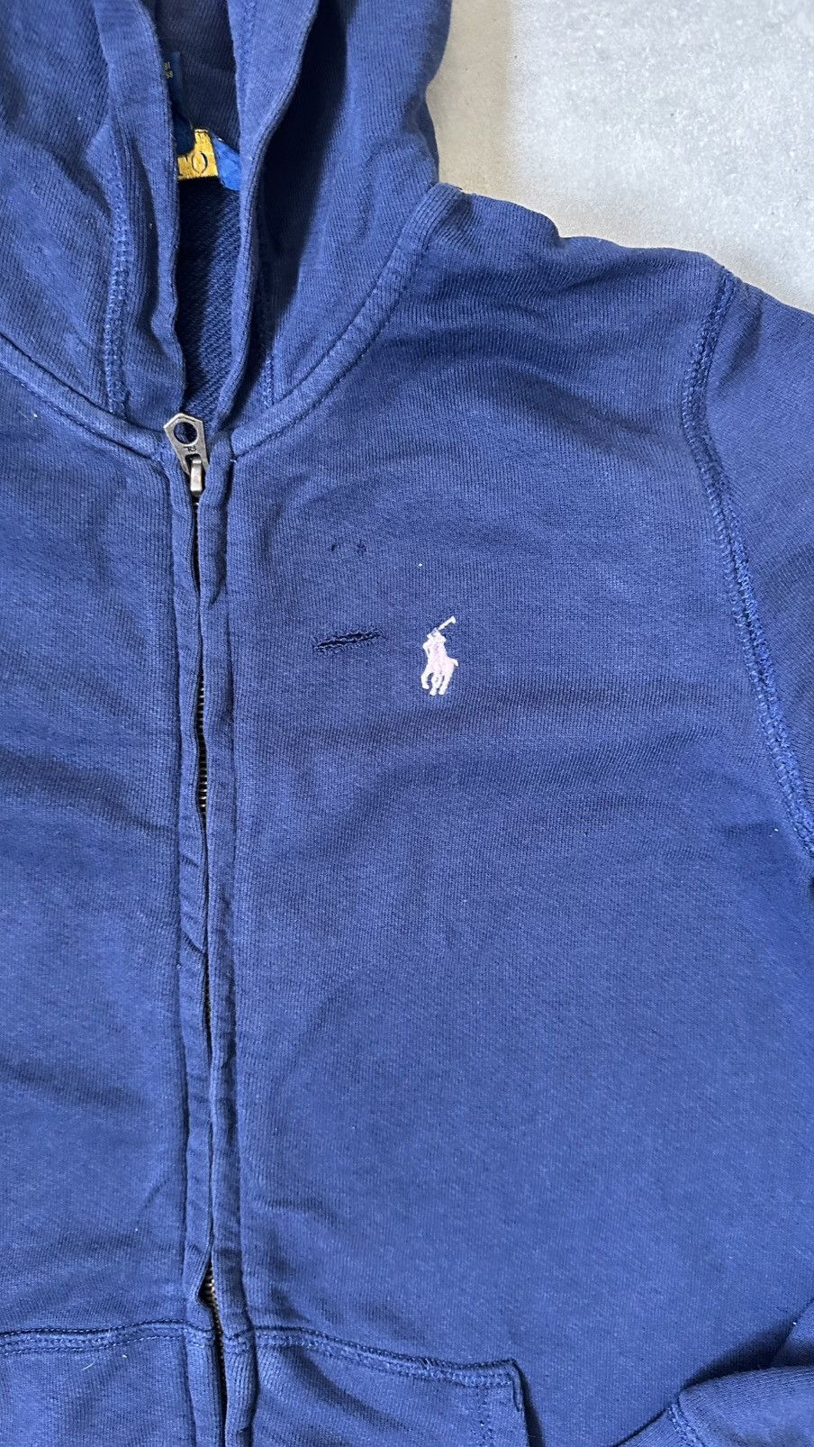 Polo Ralph Lauren VINTAGE POLO RALPH LAUREN MIDZIPPER HOODIE Size US S / EU 44-46 / 1 - 2 Thumbnail