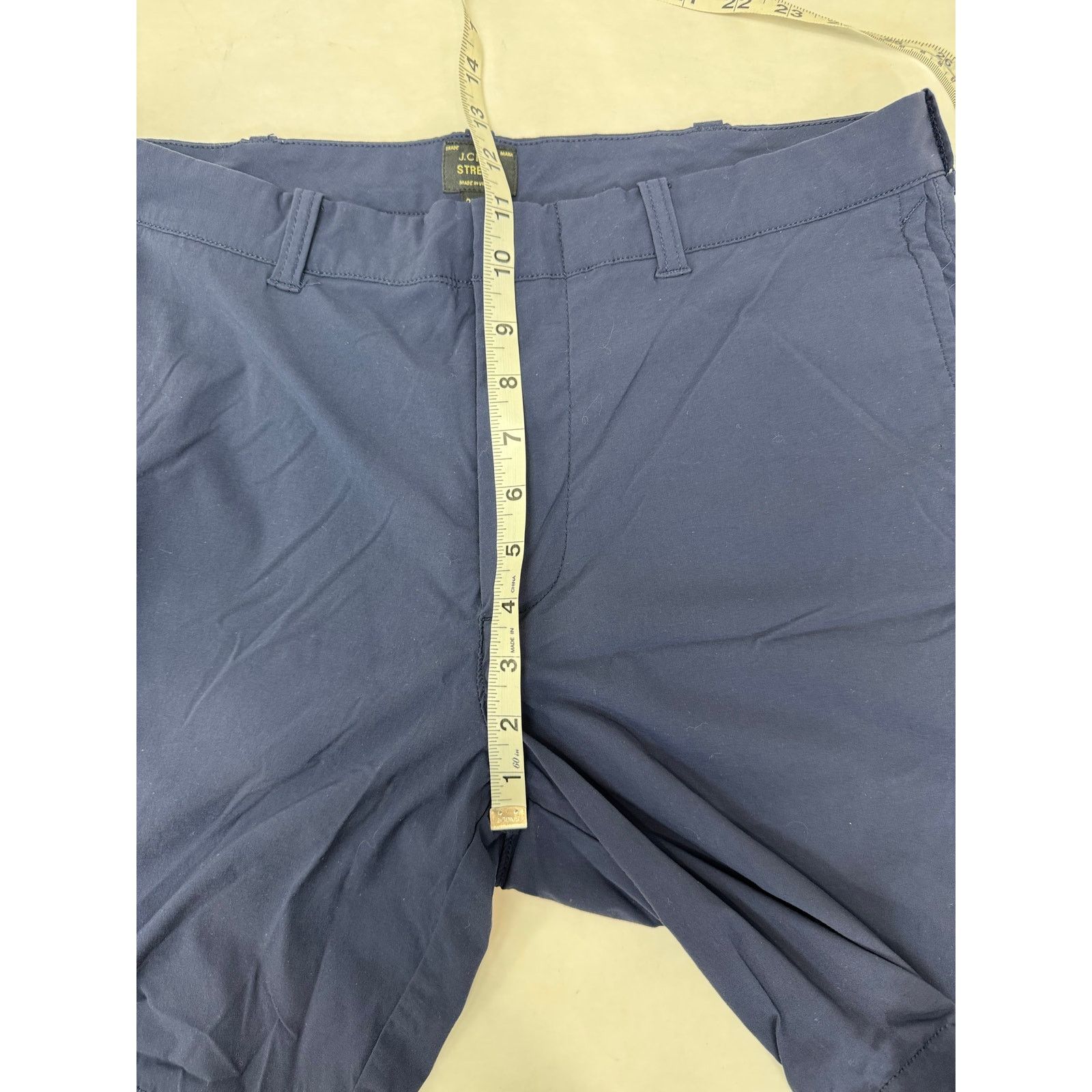 J.Crew J. Crew Stretch Chino Shorts Blue Nylon Men's Size 34 Size US 34 / EU 50 - 5 Thumbnail