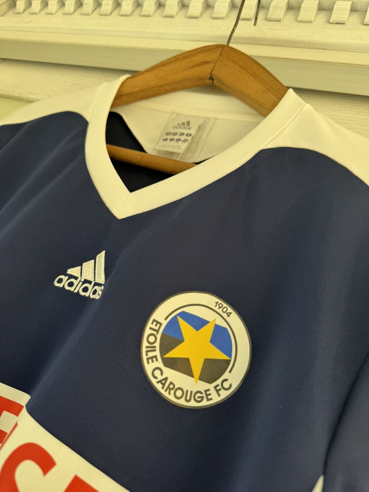 Adidas Etoile Carouge 2010-2011 Home Soccer Jersey Football Kit Size US L / EU 52-54 / 3 - 6 Thumbnail