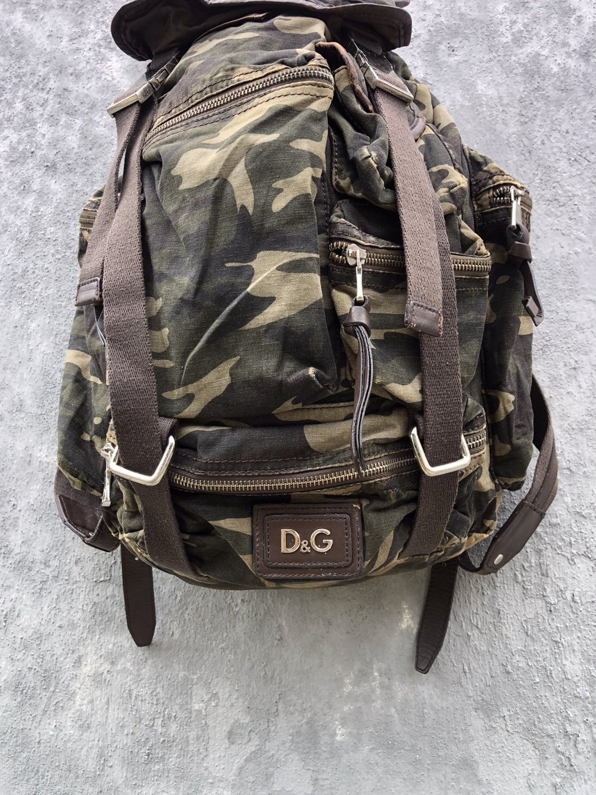 Dolce & Gabbana Dolce & Gabbana Camo Hunting Pocket Style Backpack Size ONE SIZE - 6 Thumbnail