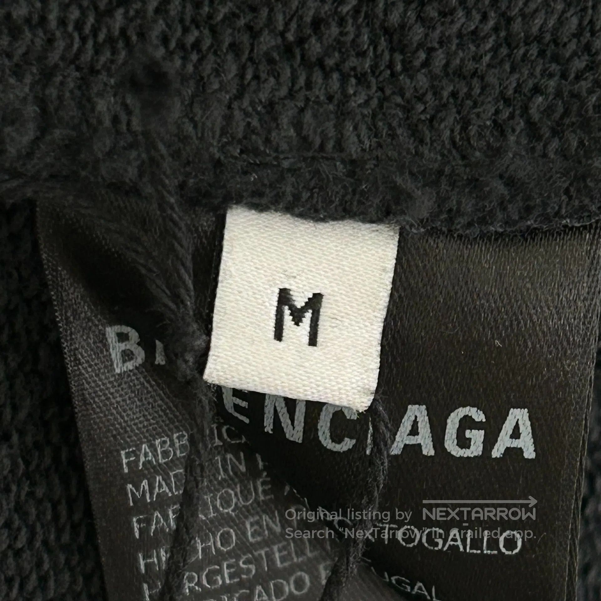 Balenciaga Balenciaga Cola Wave Letter Embroidered Hoodie in Water Gr Size US M / EU 48-50 / 2 - 6 Thumbnail
