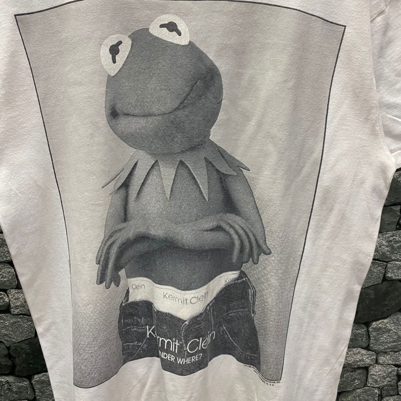 Vintage 💥Best Offer💥Vintage 90s Kermit Clein Under Where Tshiry Size US M / EU 48-50 / 2 - 3 Thumbnail