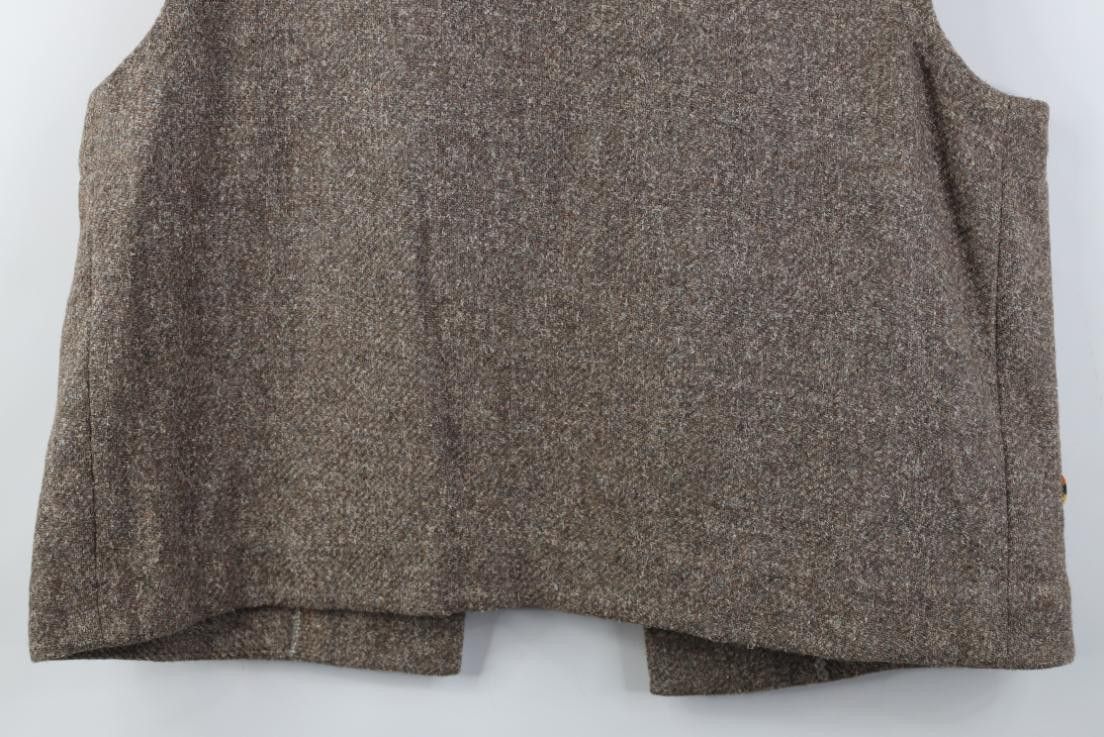 Vintage Vintage 70s Mid Century Modern MCM Wool Tweed Open Vest Size L / US 10 / IT 46 - 10 Thumbnail